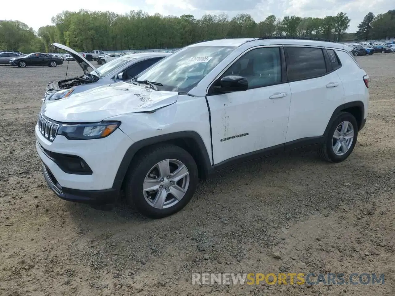 1 Photograph of a damaged car 3C4NJCBB2NT234332 JEEP COMPASS 2022