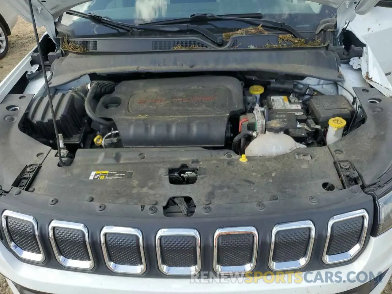 12 Photograph of a damaged car 3C4NJCBB2NT234332 JEEP COMPASS 2022