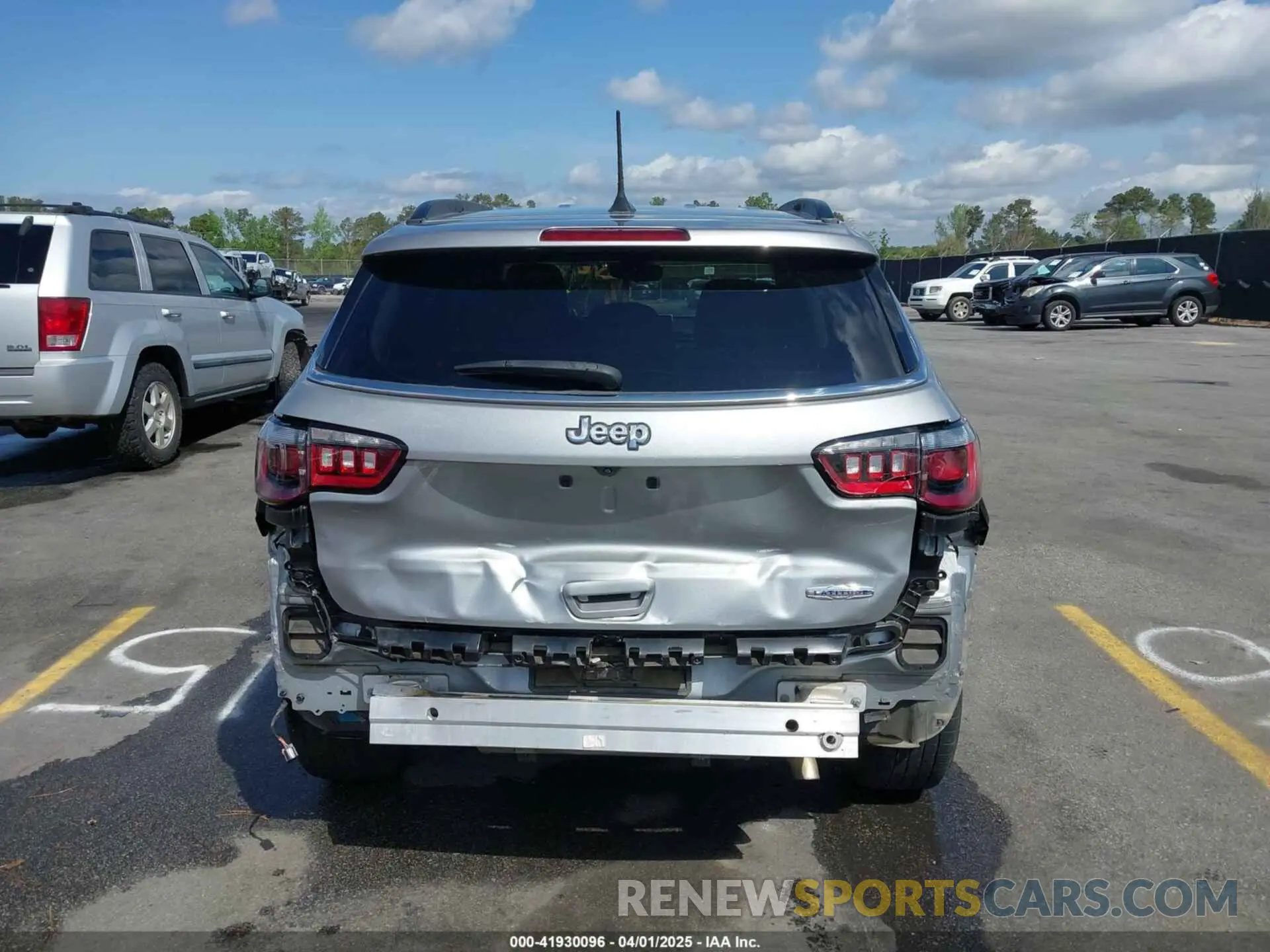 16 Photograph of a damaged car 3C4NJCBB3NT188428 JEEP COMPASS 2022
