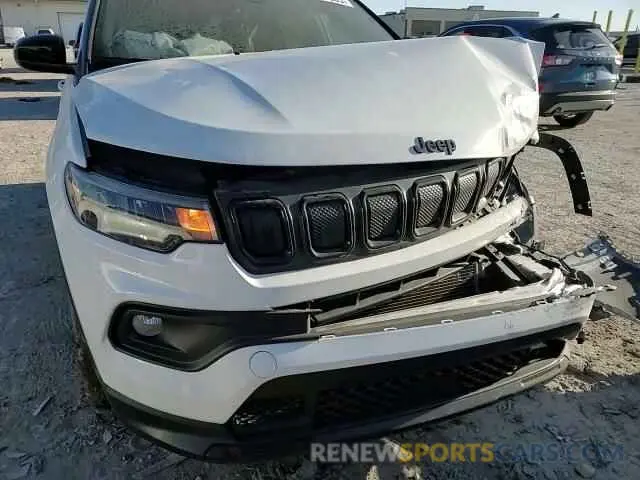 12 Photograph of a damaged car 3C4NJCBB3NT225638 JEEP COMPASS 2022