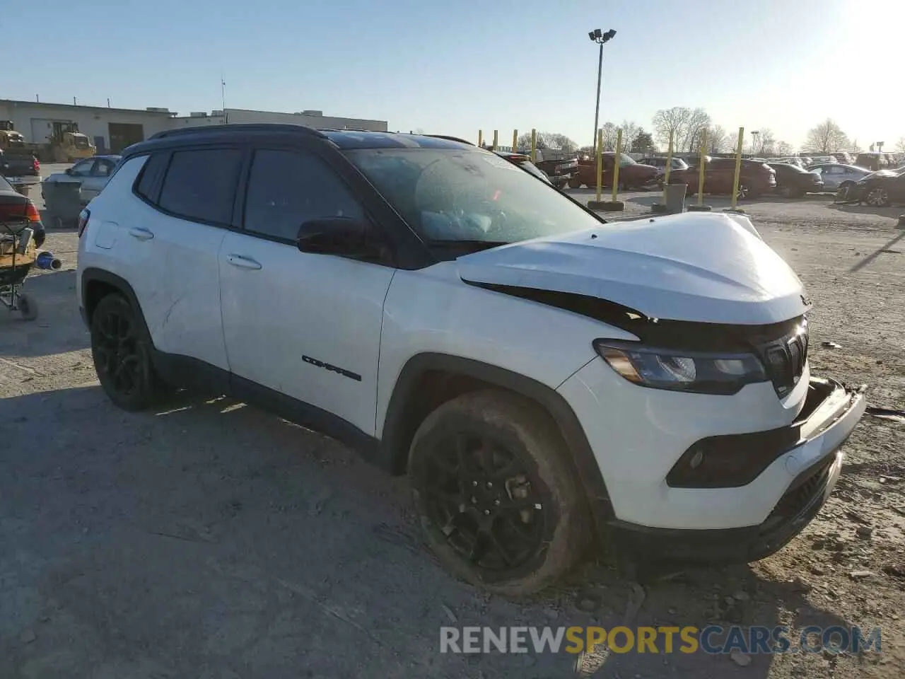 4 Photograph of a damaged car 3C4NJCBB3NT225638 JEEP COMPASS 2022