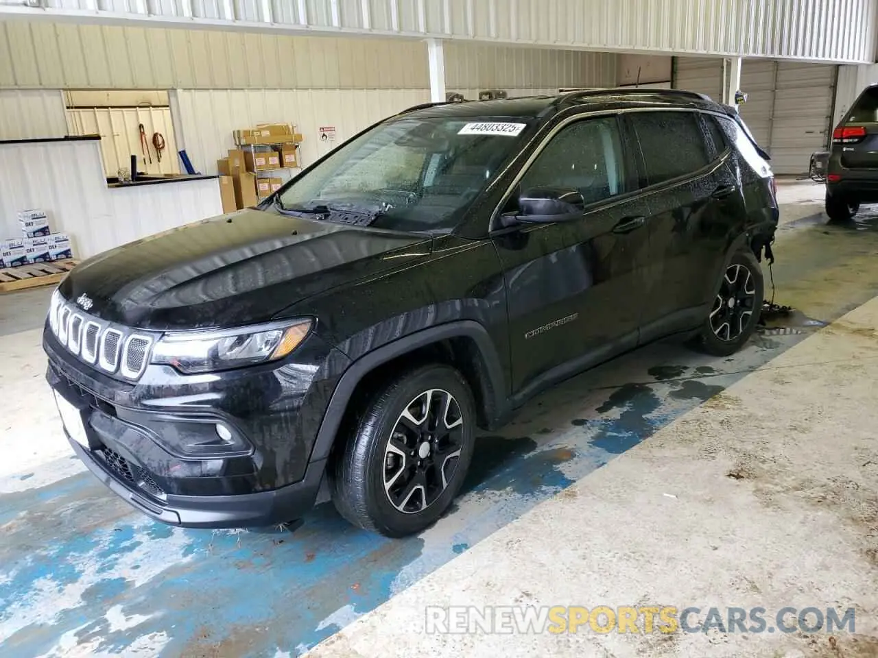 1 Photograph of a damaged car 3C4NJCBB4NT106495 JEEP COMPASS 2022