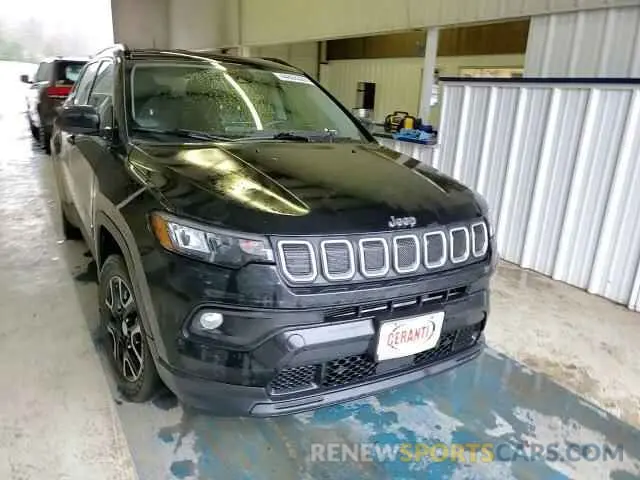 10 Photograph of a damaged car 3C4NJCBB4NT106495 JEEP COMPASS 2022