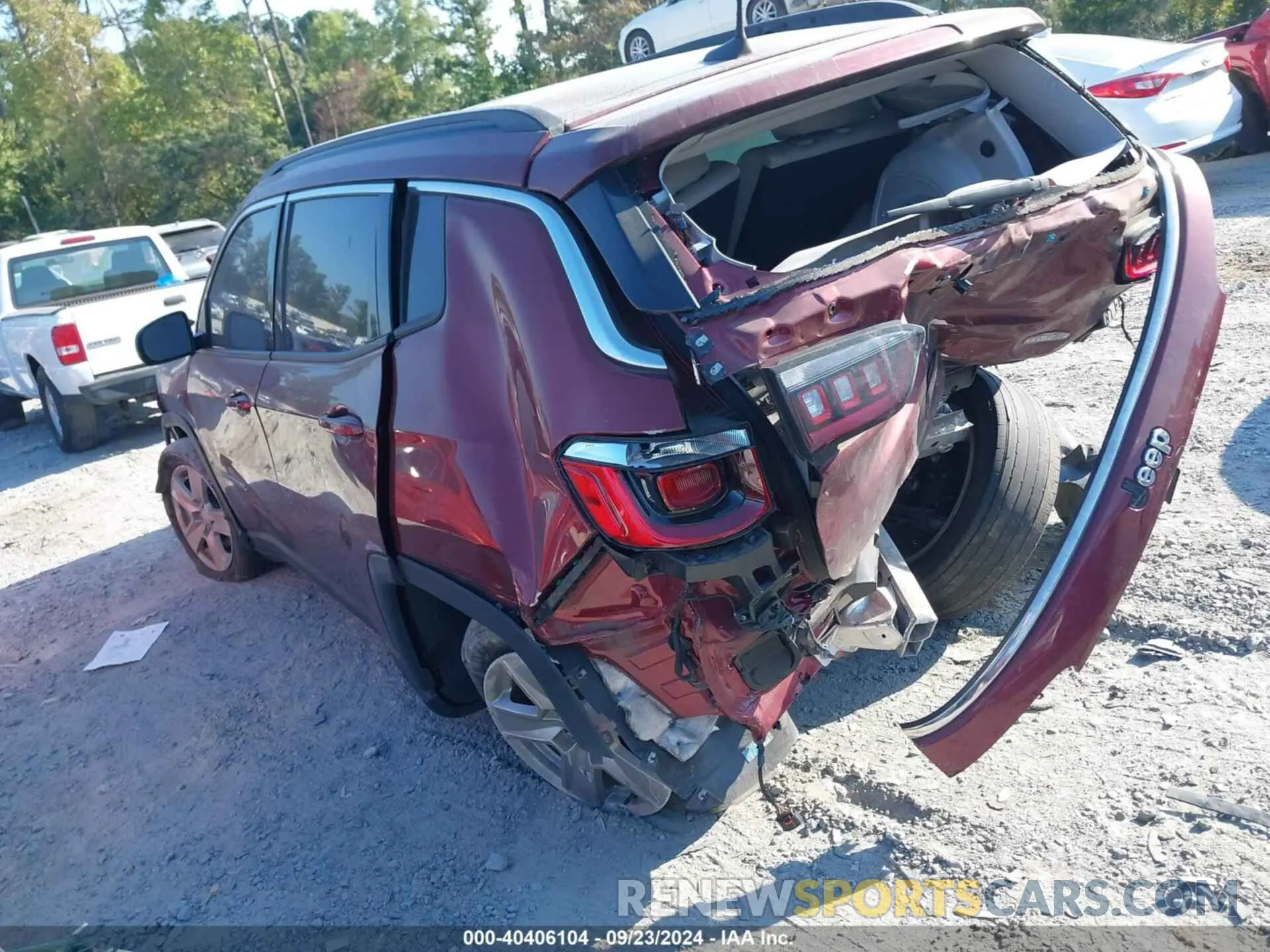 3 Photograph of a damaged car 3C4NJCBB4NT109459 JEEP COMPASS 2022