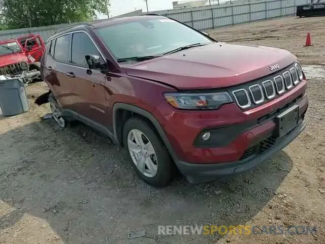 15 Photograph of a damaged car 3C4NJCBB5NT137027 JEEP COMPASS 2022