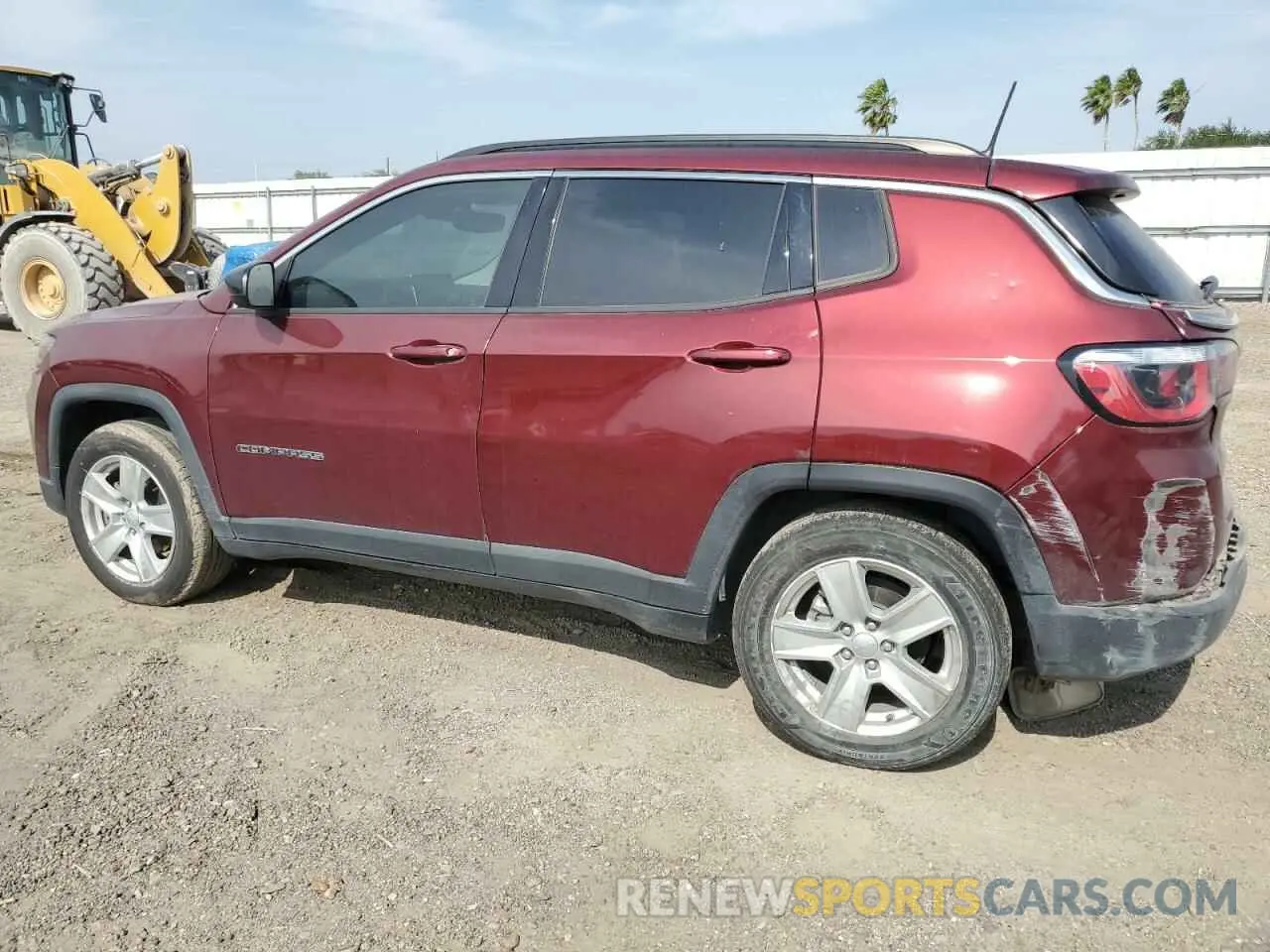 2 Photograph of a damaged car 3C4NJCBB5NT137027 JEEP COMPASS 2022