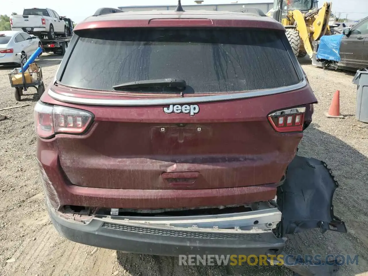 6 Photograph of a damaged car 3C4NJCBB5NT137027 JEEP COMPASS 2022