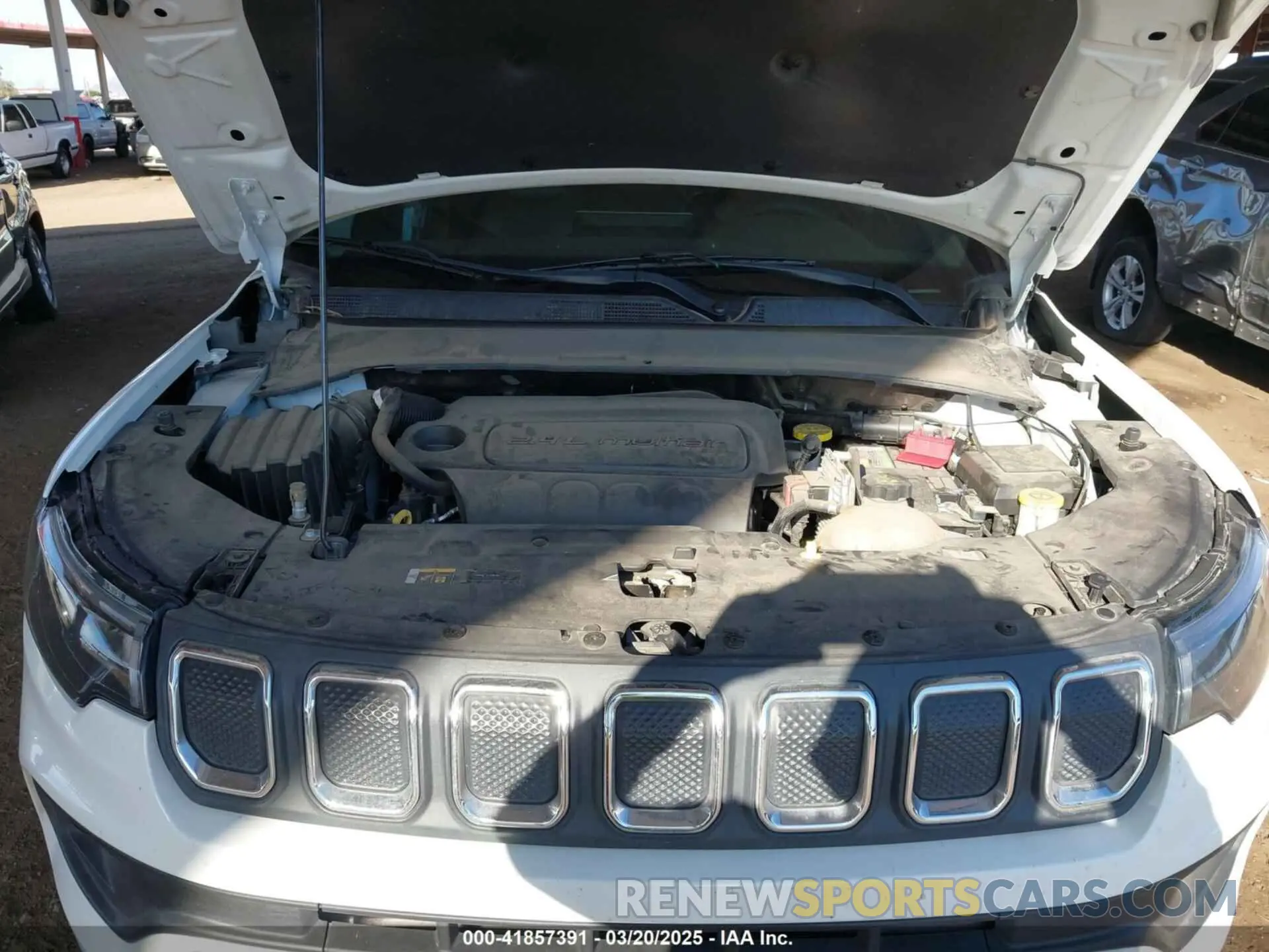 10 Photograph of a damaged car 3C4NJCBB6NT220062 JEEP COMPASS 2022