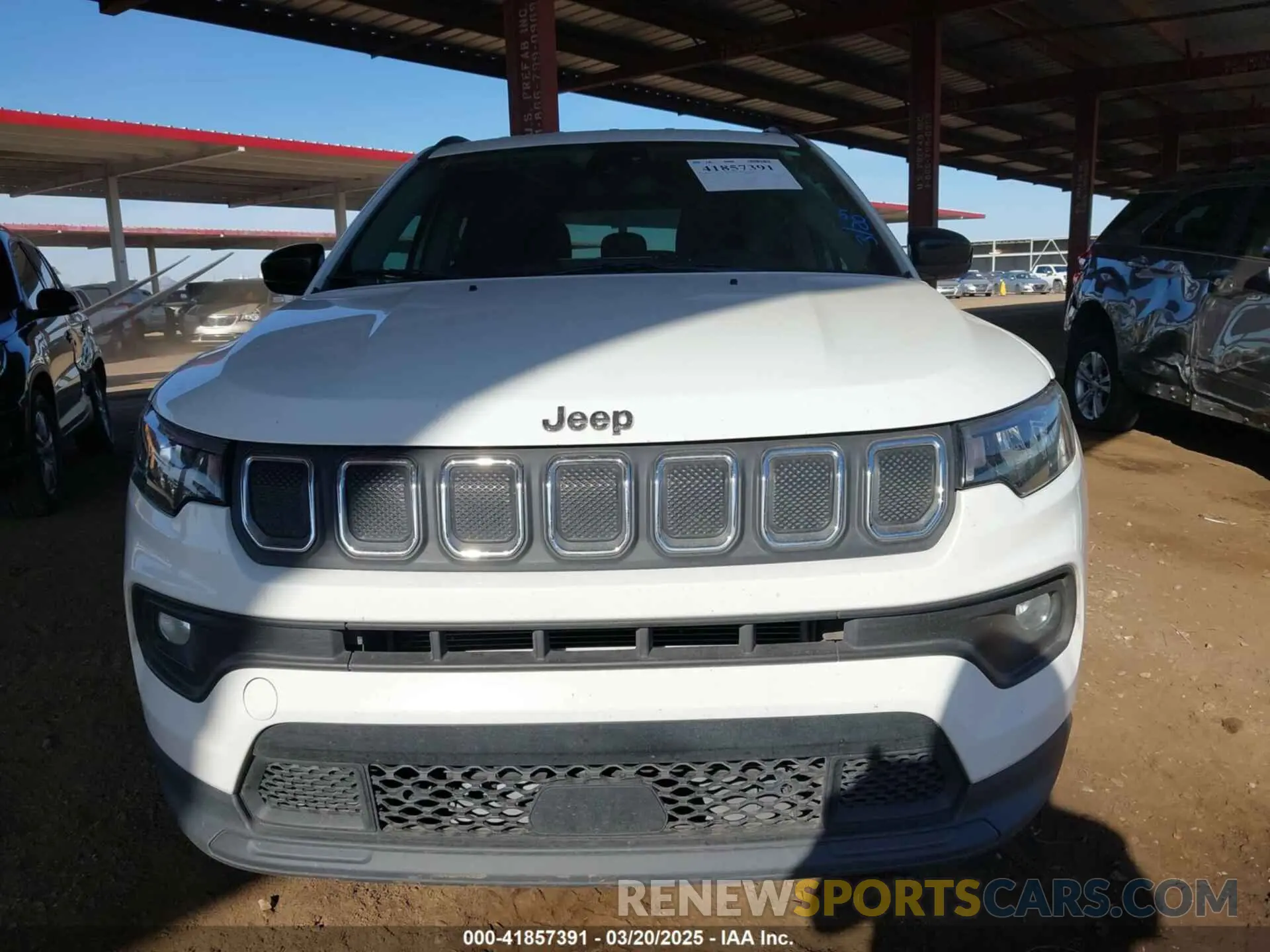 12 Photograph of a damaged car 3C4NJCBB6NT220062 JEEP COMPASS 2022