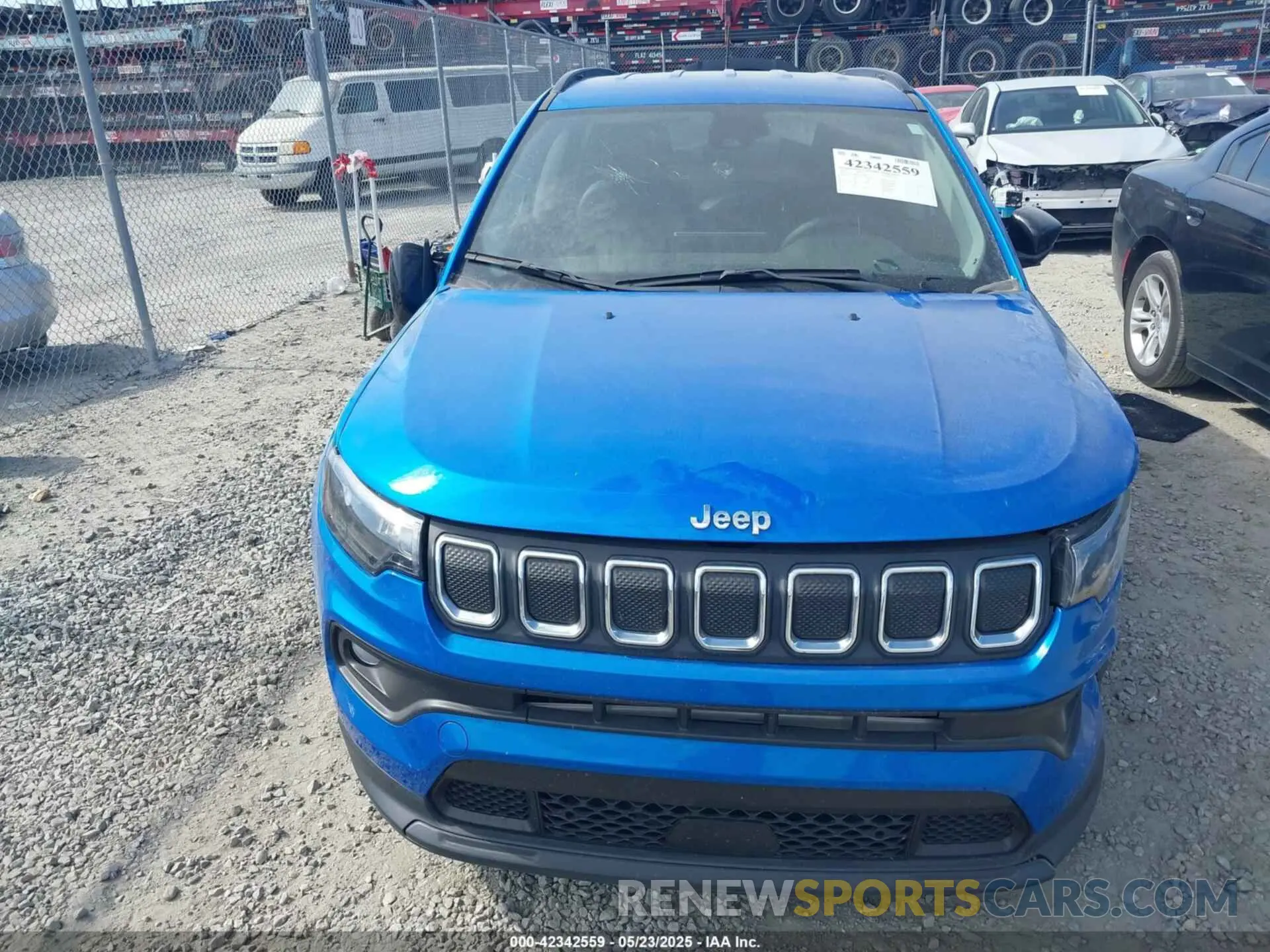 12 Photograph of a damaged car 3C4NJCBB6NT229148 JEEP COMPASS 2022