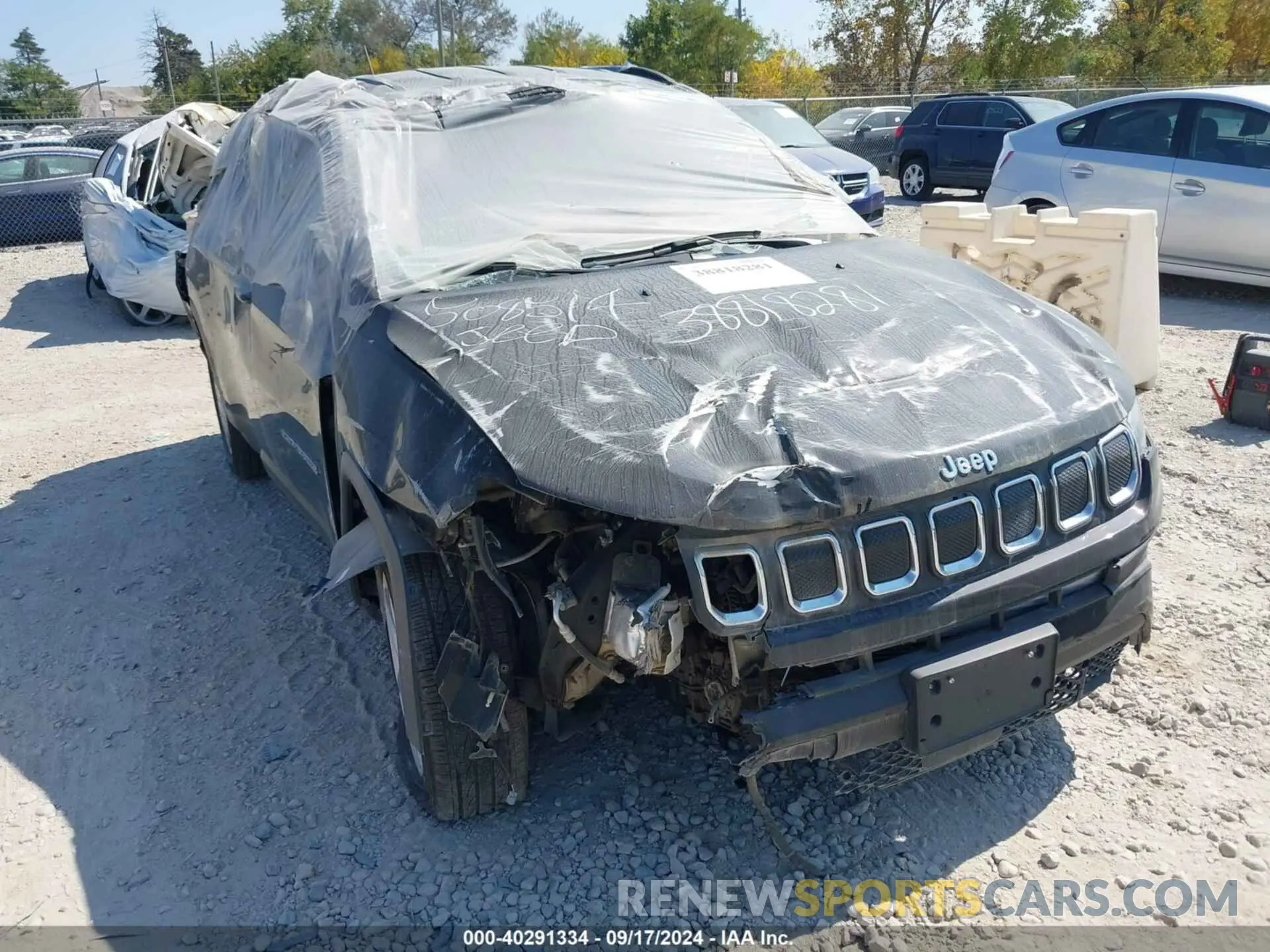6 Photograph of a damaged car 3C4NJCBB7NT229059 JEEP COMPASS 2022