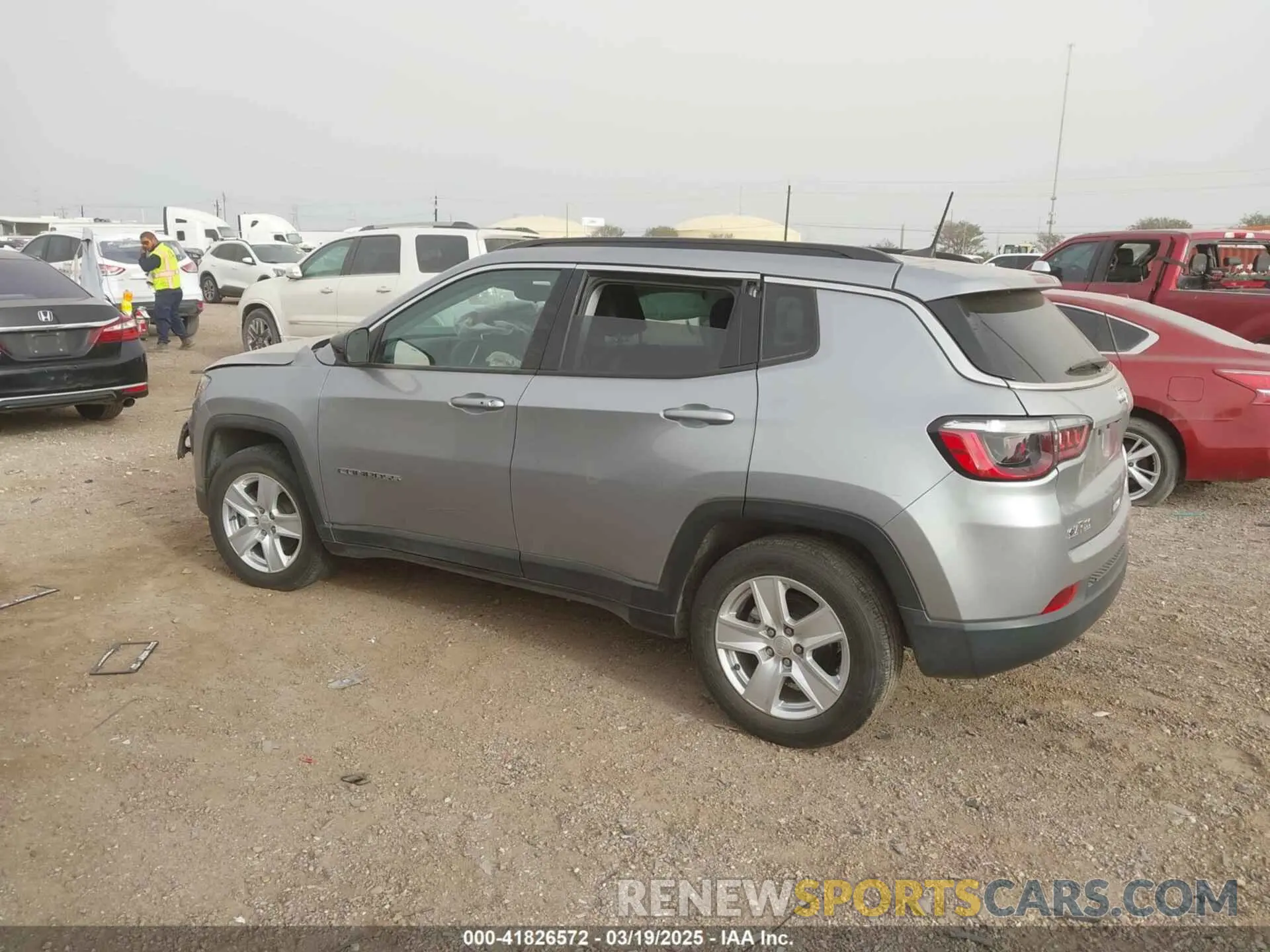 3 Photograph of a damaged car 3C4NJCBB8NT204932 JEEP COMPASS 2022