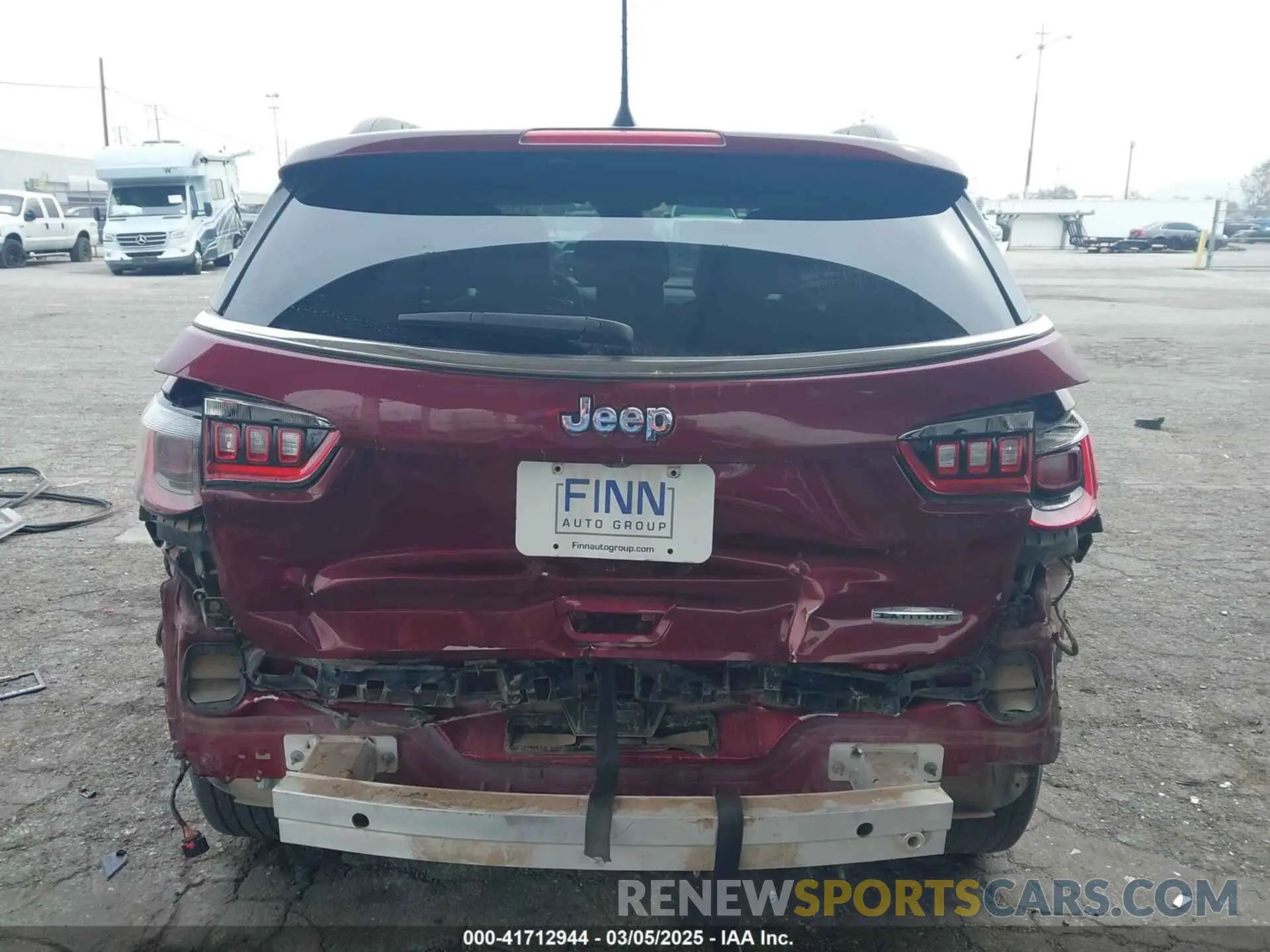 6 Photograph of a damaged car 3C4NJCBB8NT218393 JEEP COMPASS 2022