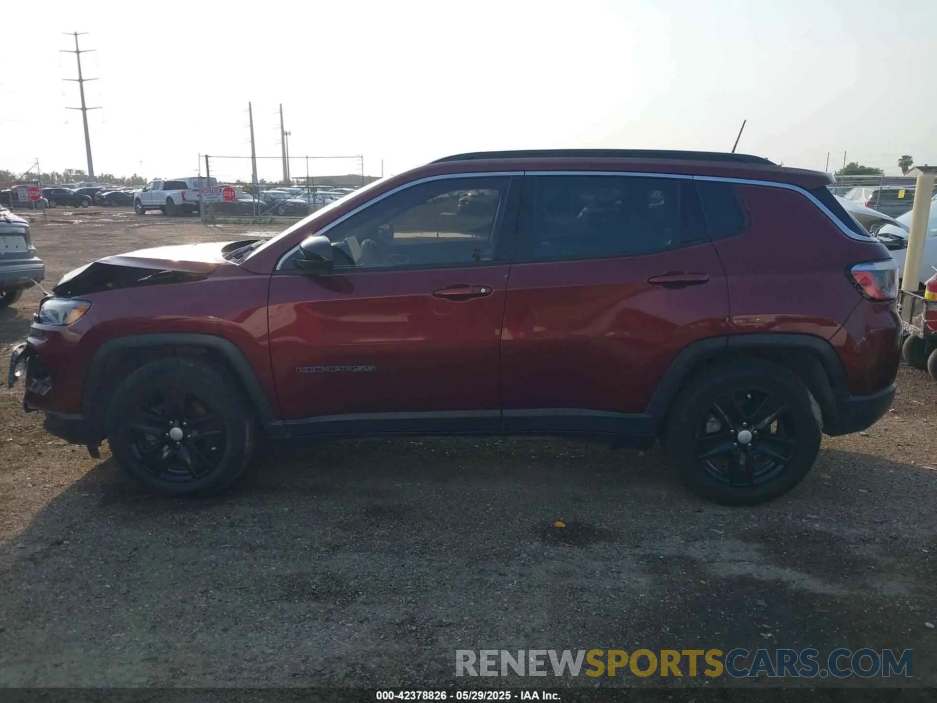 14 Photograph of a damaged car 3C4NJCBB9NT109506 JEEP COMPASS 2022