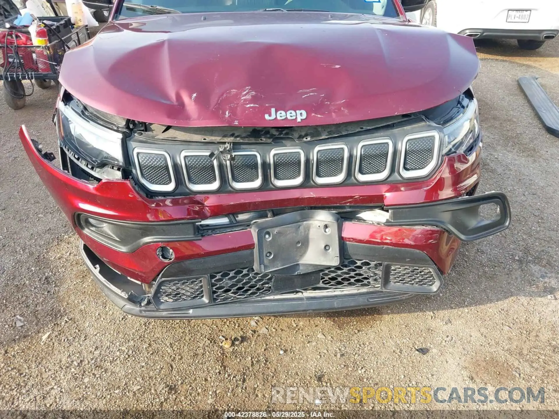 6 Photograph of a damaged car 3C4NJCBB9NT109506 JEEP COMPASS 2022