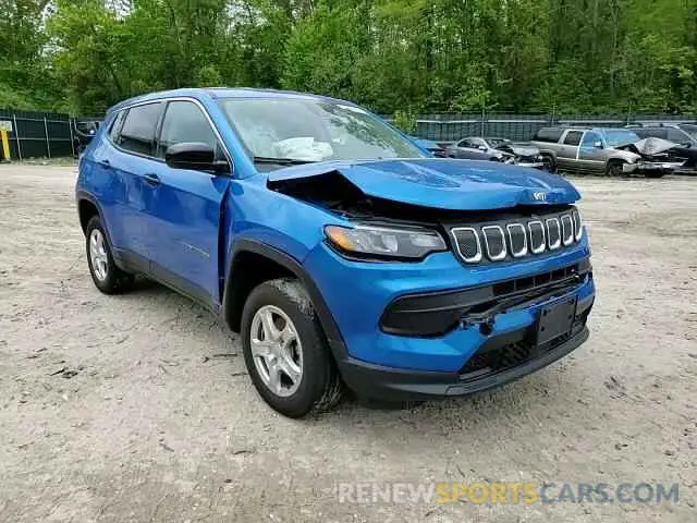 14 Photograph of a damaged car 3C4NJDAB0NT221070 JEEP COMPASS 2022