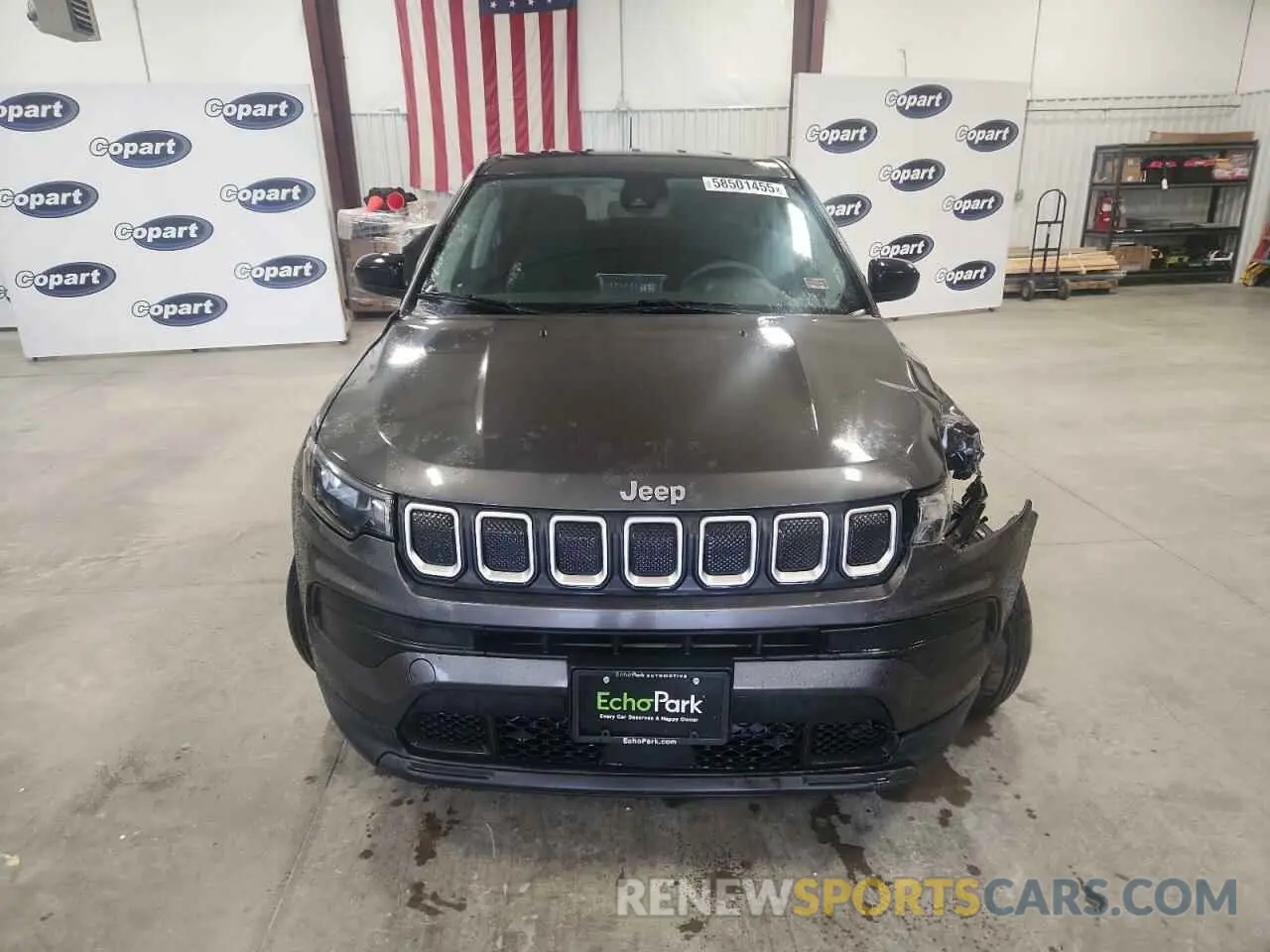 5 Photograph of a damaged car 3C4NJDAB5NT117738 JEEP COMPASS 2022