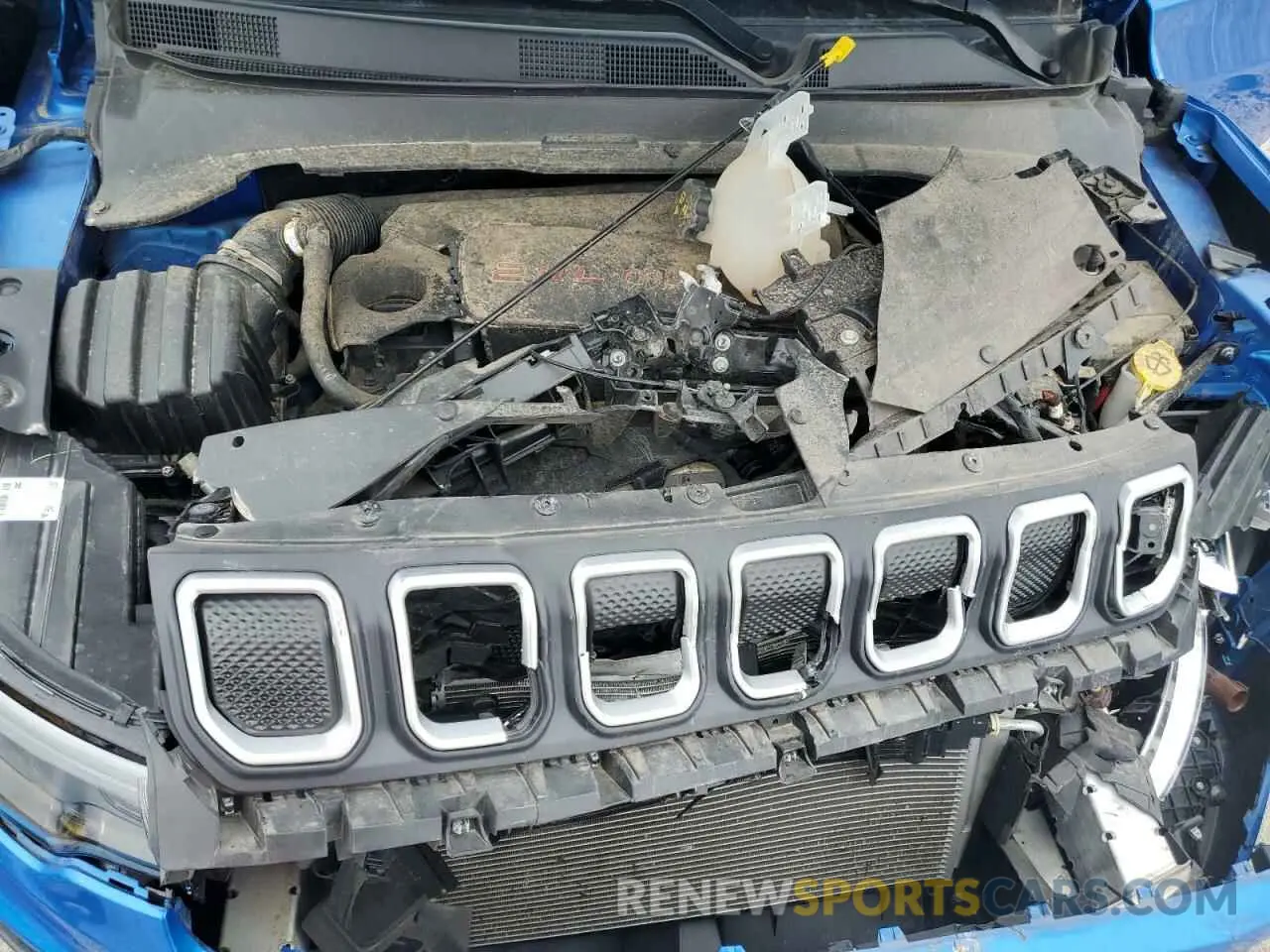 12 Photograph of a damaged car 3C4NJDBB0NT115300 JEEP COMPASS 2022