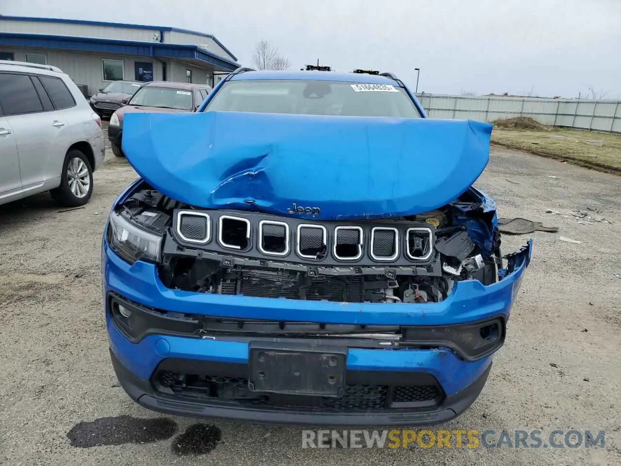 5 Photograph of a damaged car 3C4NJDBB0NT115300 JEEP COMPASS 2022
