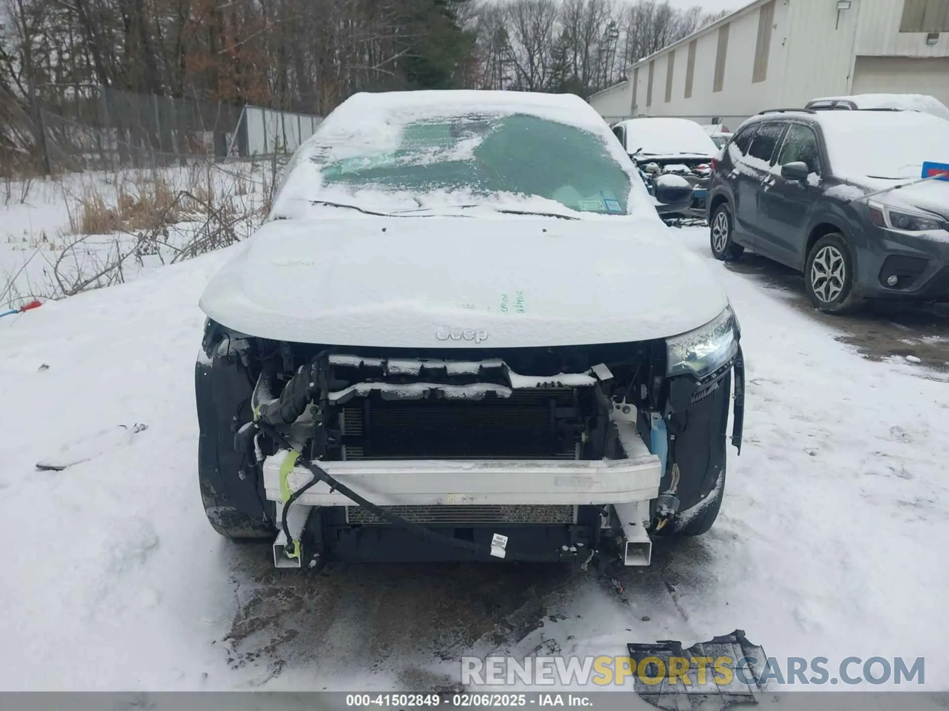 12 Photograph of a damaged car 3C4NJDBB0NT181278 JEEP COMPASS 2022