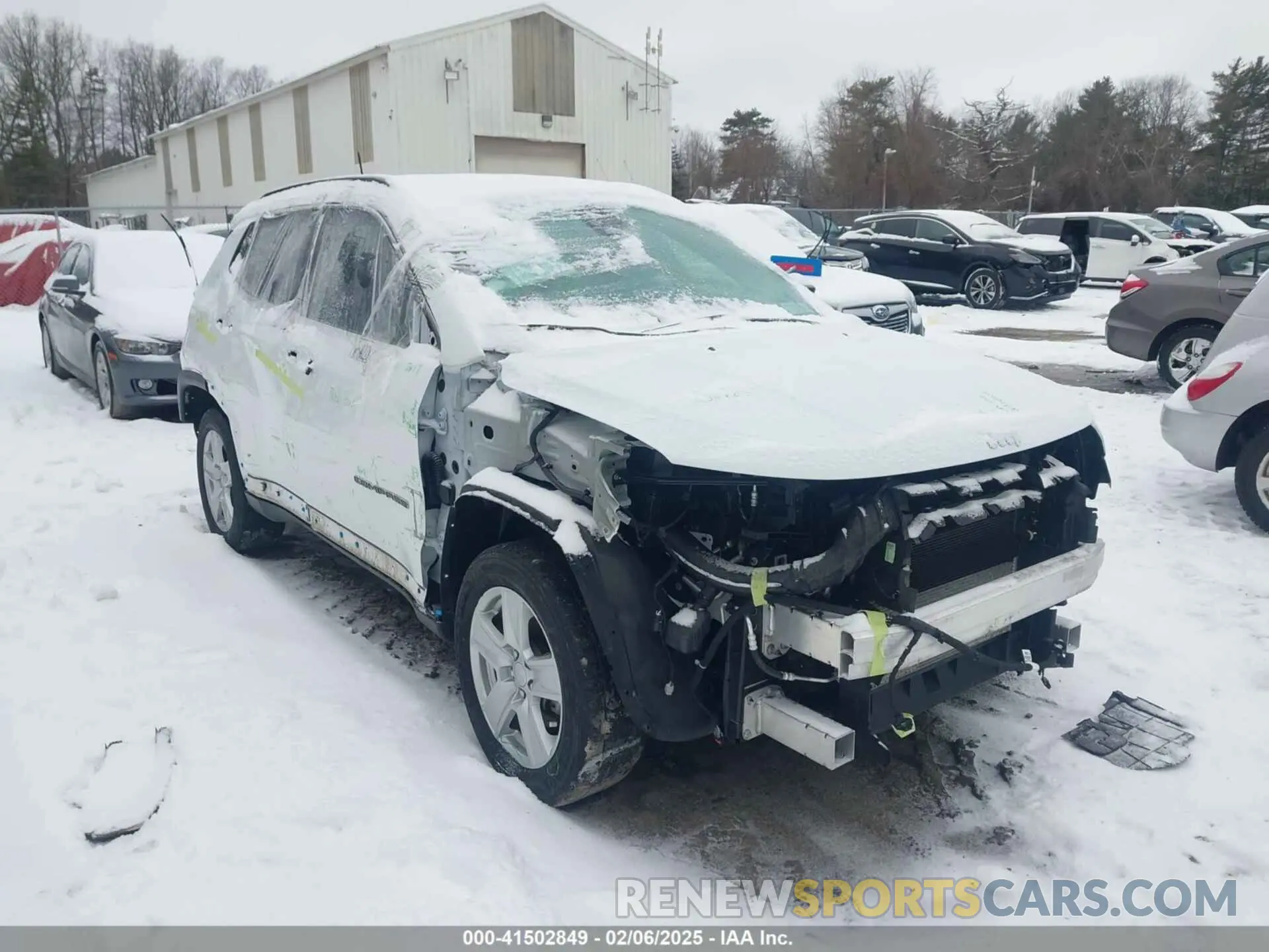 6 Photograph of a damaged car 3C4NJDBB0NT181278 JEEP COMPASS 2022