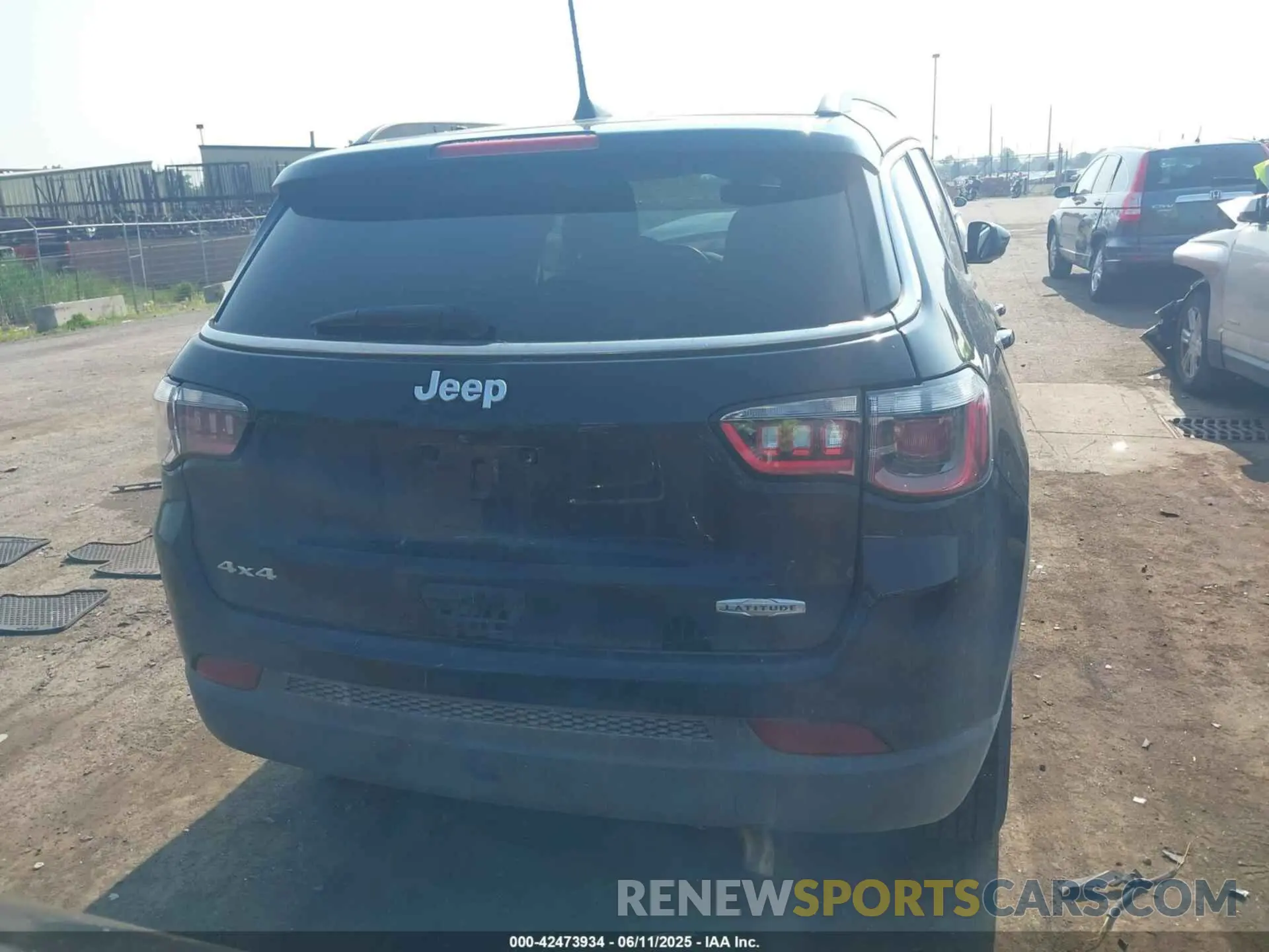 16 Photograph of a damaged car 3C4NJDBB0NT216921 JEEP COMPASS 2022