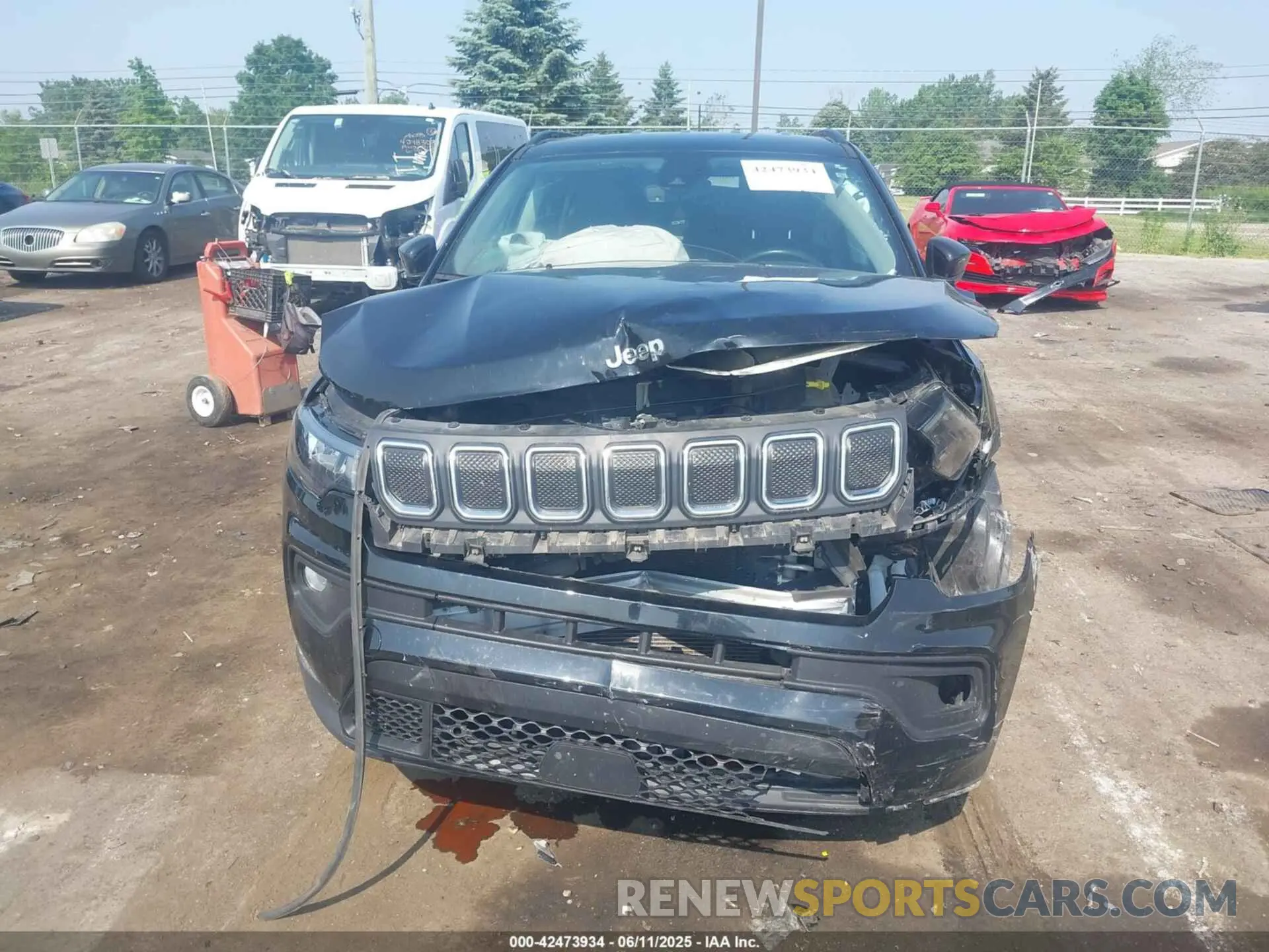 6 Photograph of a damaged car 3C4NJDBB0NT216921 JEEP COMPASS 2022