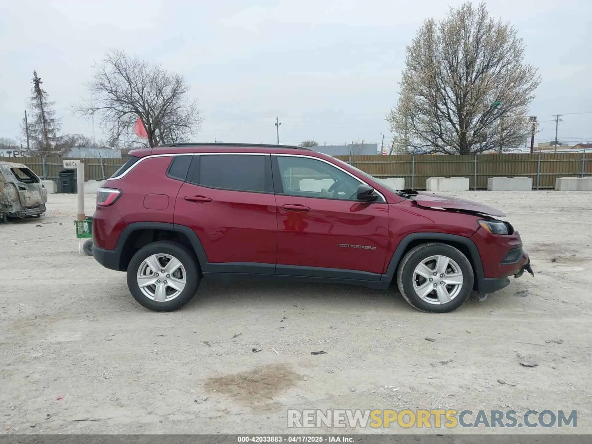 13 Photograph of a damaged car 3C4NJDBB1NT110087 JEEP COMPASS 2022