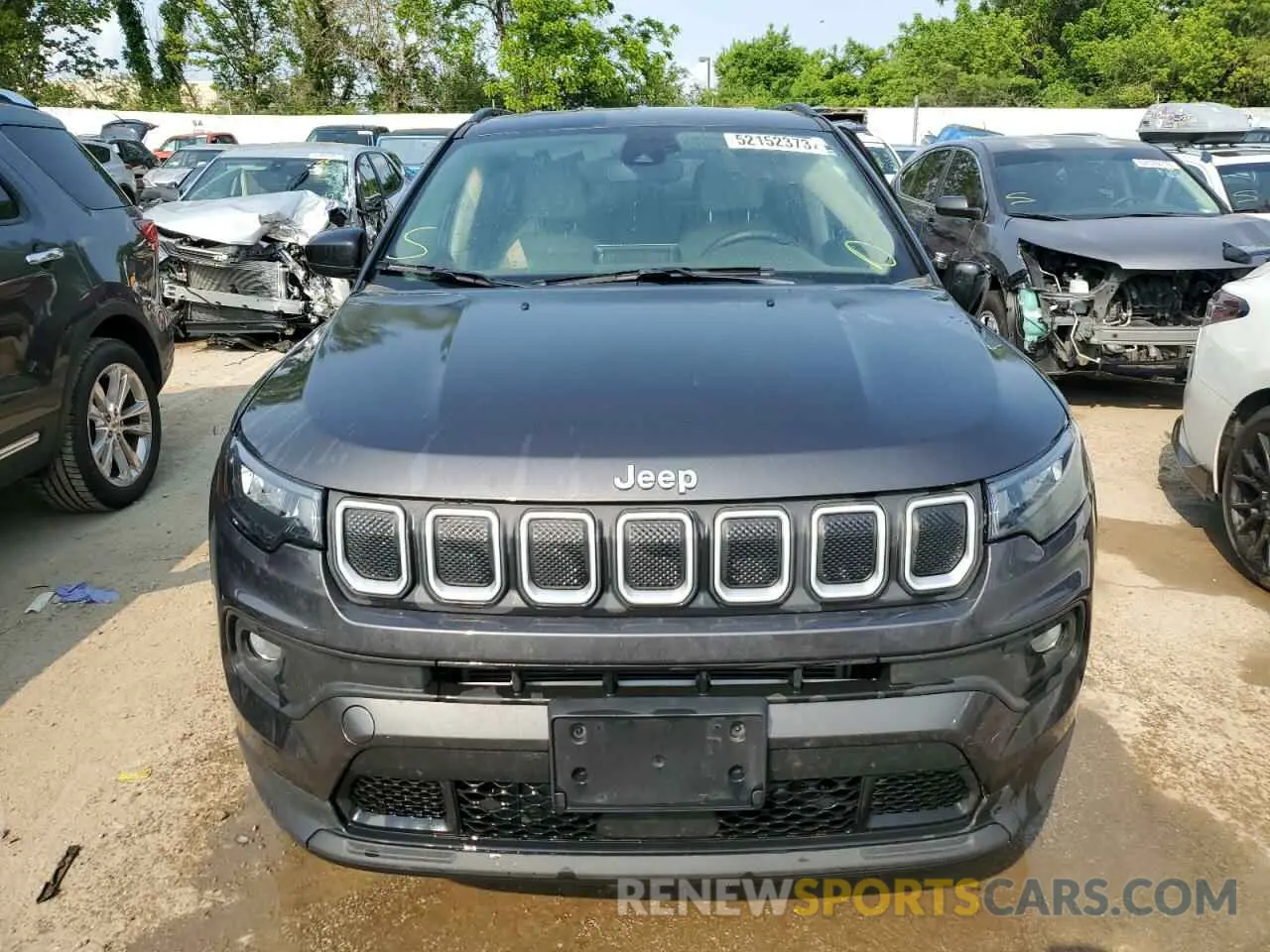 5 Photograph of a damaged car 3C4NJDBB1NT151285 JEEP COMPASS 2022