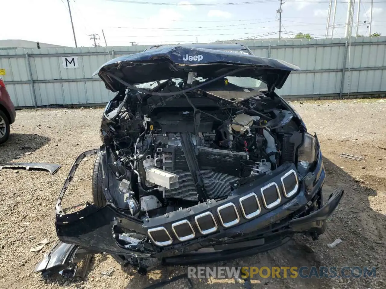 5 Photograph of a damaged car 3C4NJDBB1NT216149 JEEP COMPASS 2022