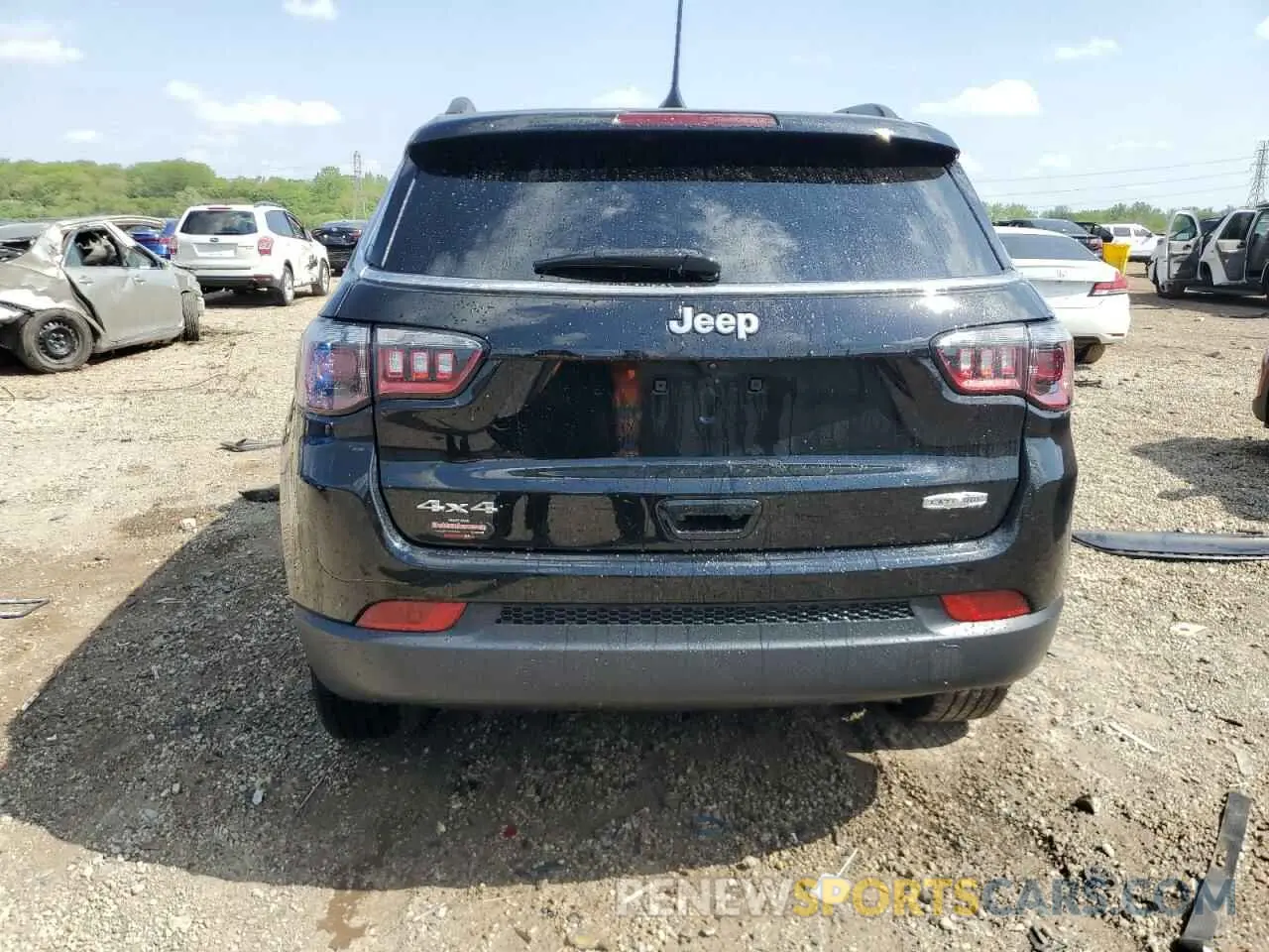 6 Photograph of a damaged car 3C4NJDBB1NT216149 JEEP COMPASS 2022