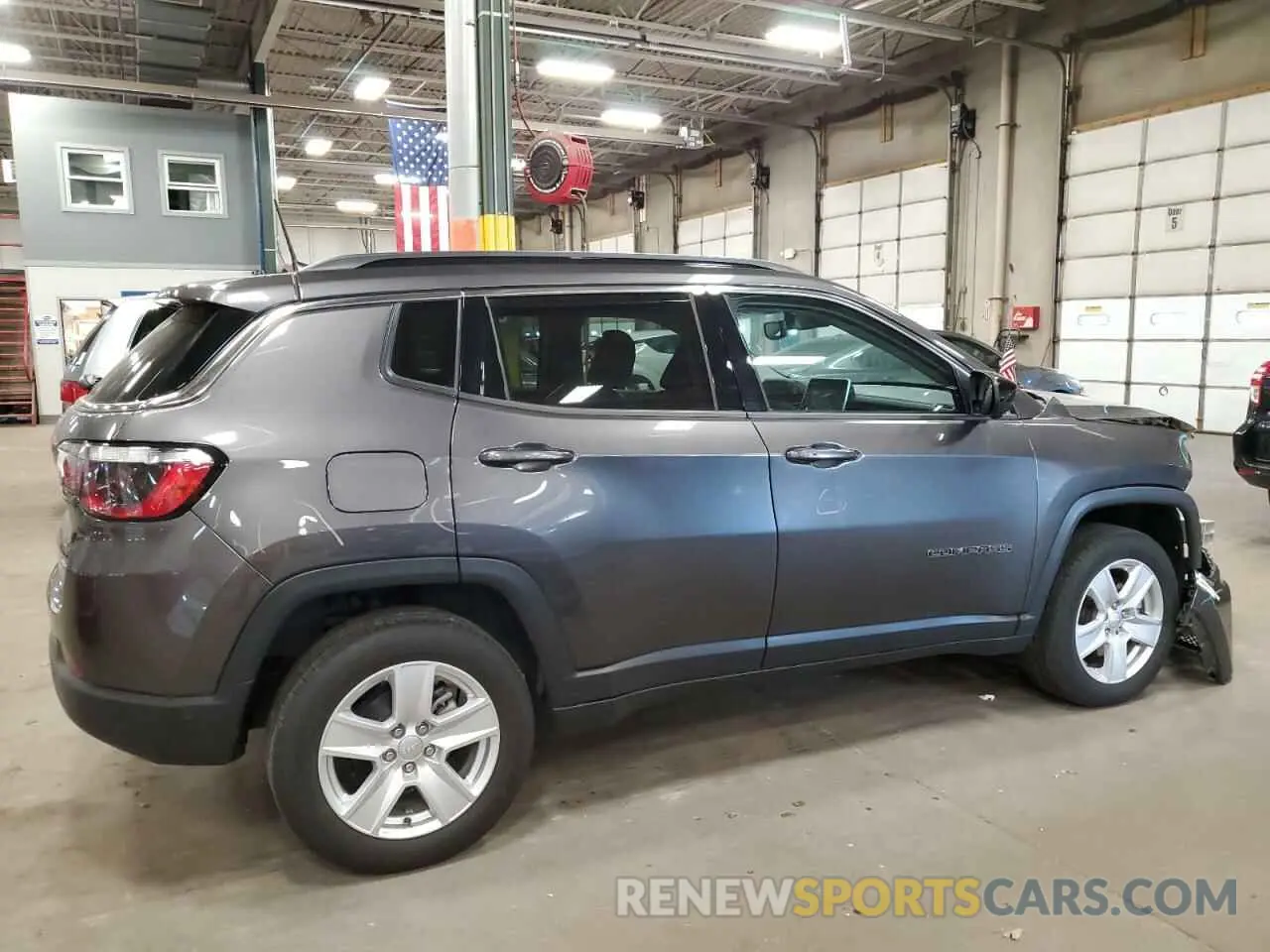 3 Photograph of a damaged car 3C4NJDBB2NT155247 JEEP COMPASS 2022