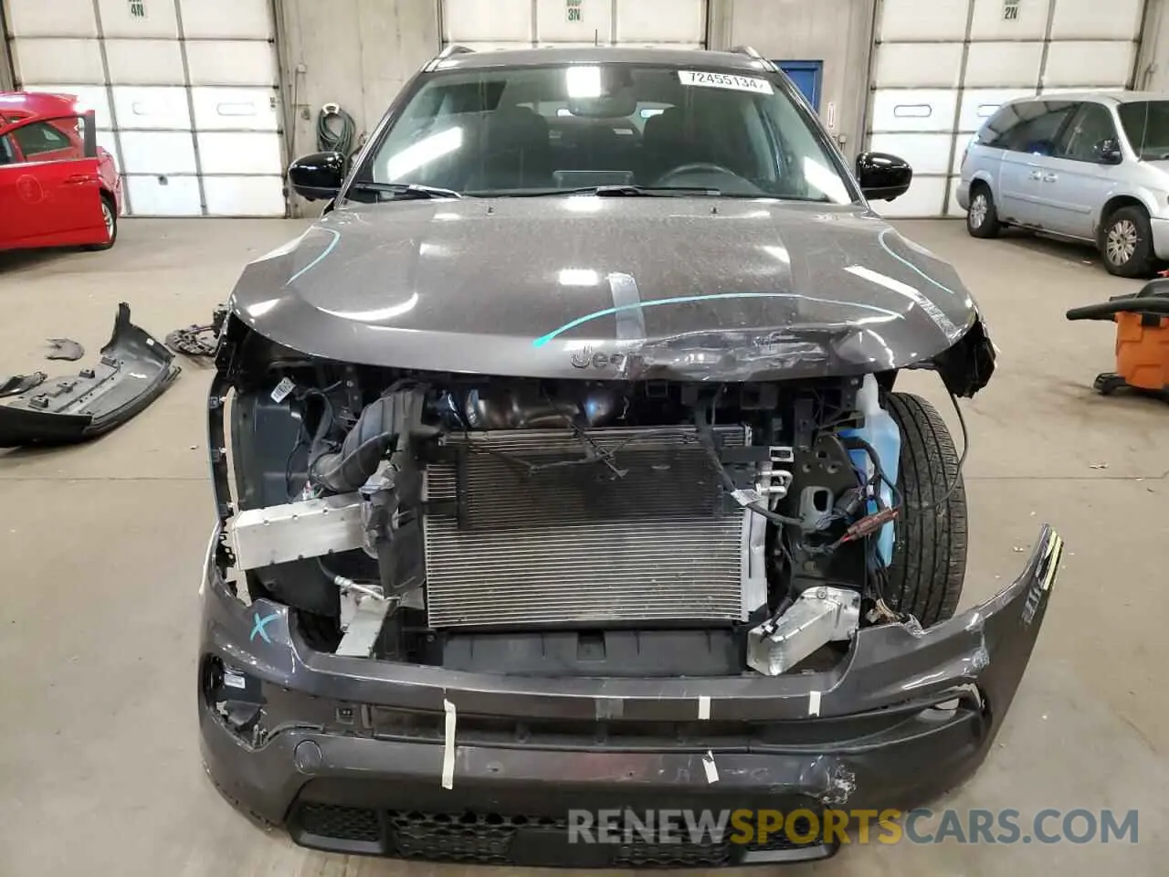 5 Photograph of a damaged car 3C4NJDBB2NT155247 JEEP COMPASS 2022