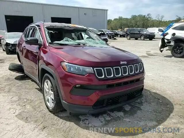 14 Photograph of a damaged car 3C4NJDBB3NT122001 JEEP COMPASS 2022