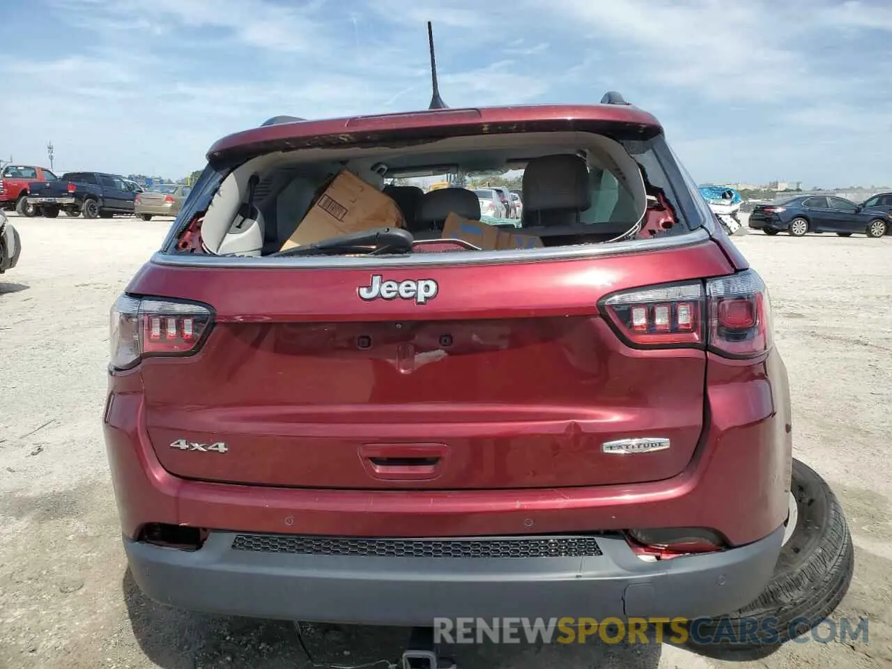6 Photograph of a damaged car 3C4NJDBB3NT122001 JEEP COMPASS 2022