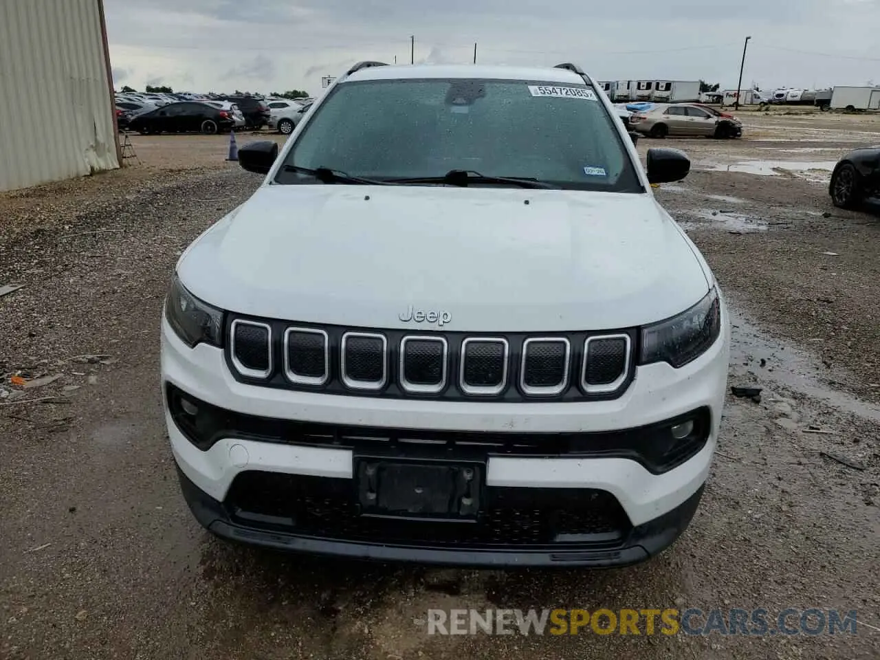 5 Photograph of a damaged car 3C4NJDBB4NT118720 JEEP COMPASS 2022