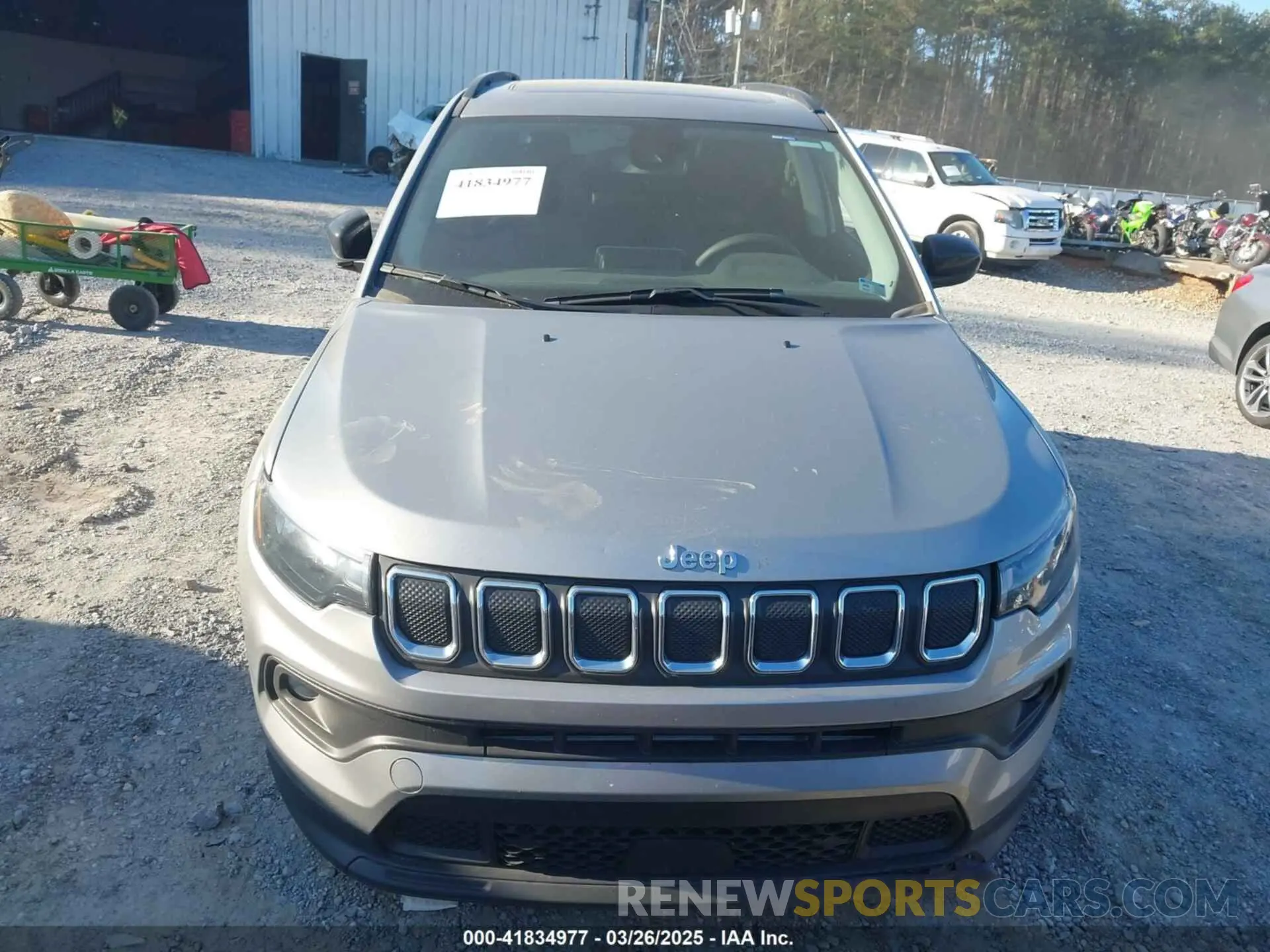 12 Photograph of a damaged car 3C4NJDBB4NT165519 JEEP COMPASS 2022