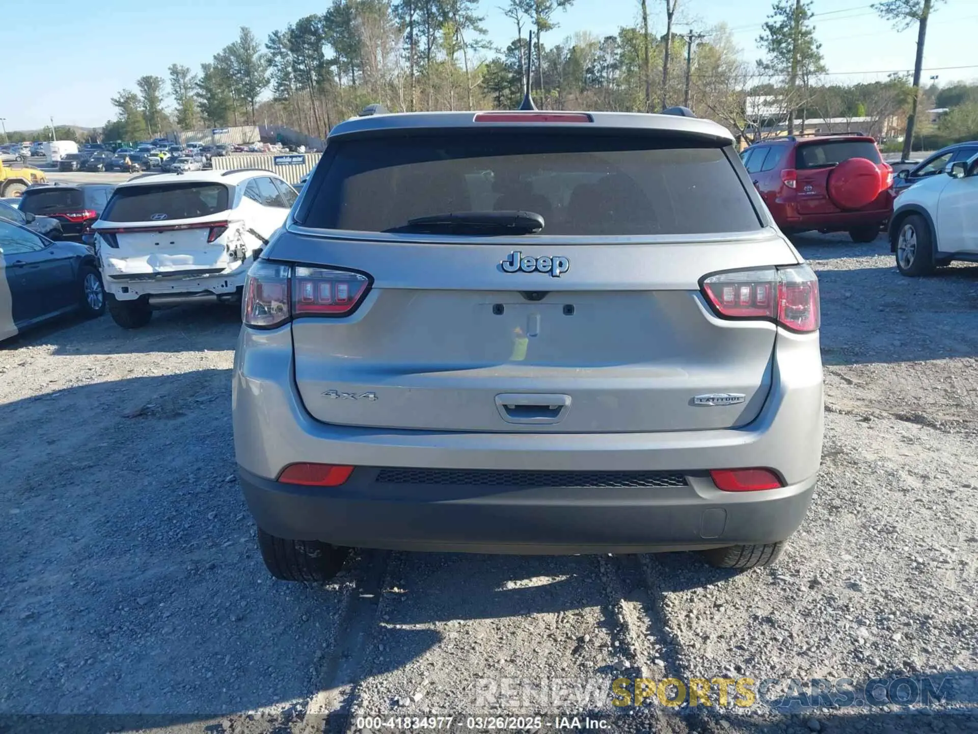 16 Photograph of a damaged car 3C4NJDBB4NT165519 JEEP COMPASS 2022