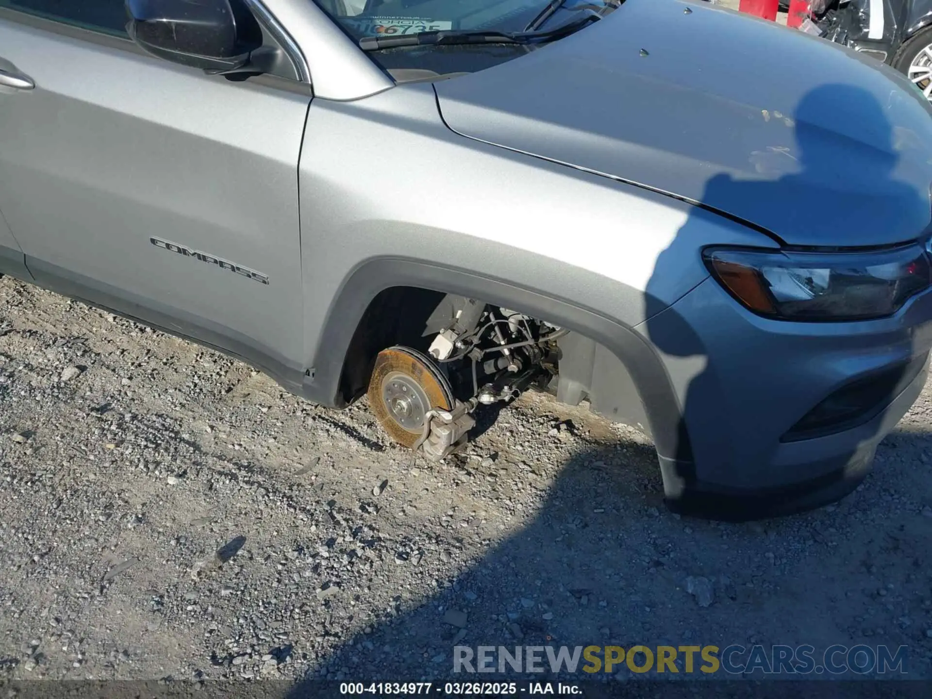 6 Photograph of a damaged car 3C4NJDBB4NT165519 JEEP COMPASS 2022