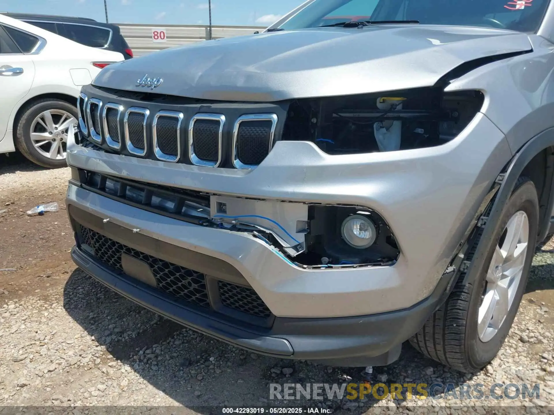 6 Photograph of a damaged car 3C4NJDBB4NT230241 JEEP COMPASS 2022
