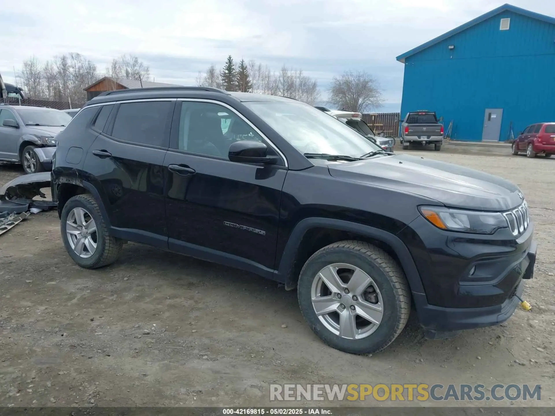 14 Photograph of a damaged car 3C4NJDBB5NT103207 JEEP COMPASS 2022