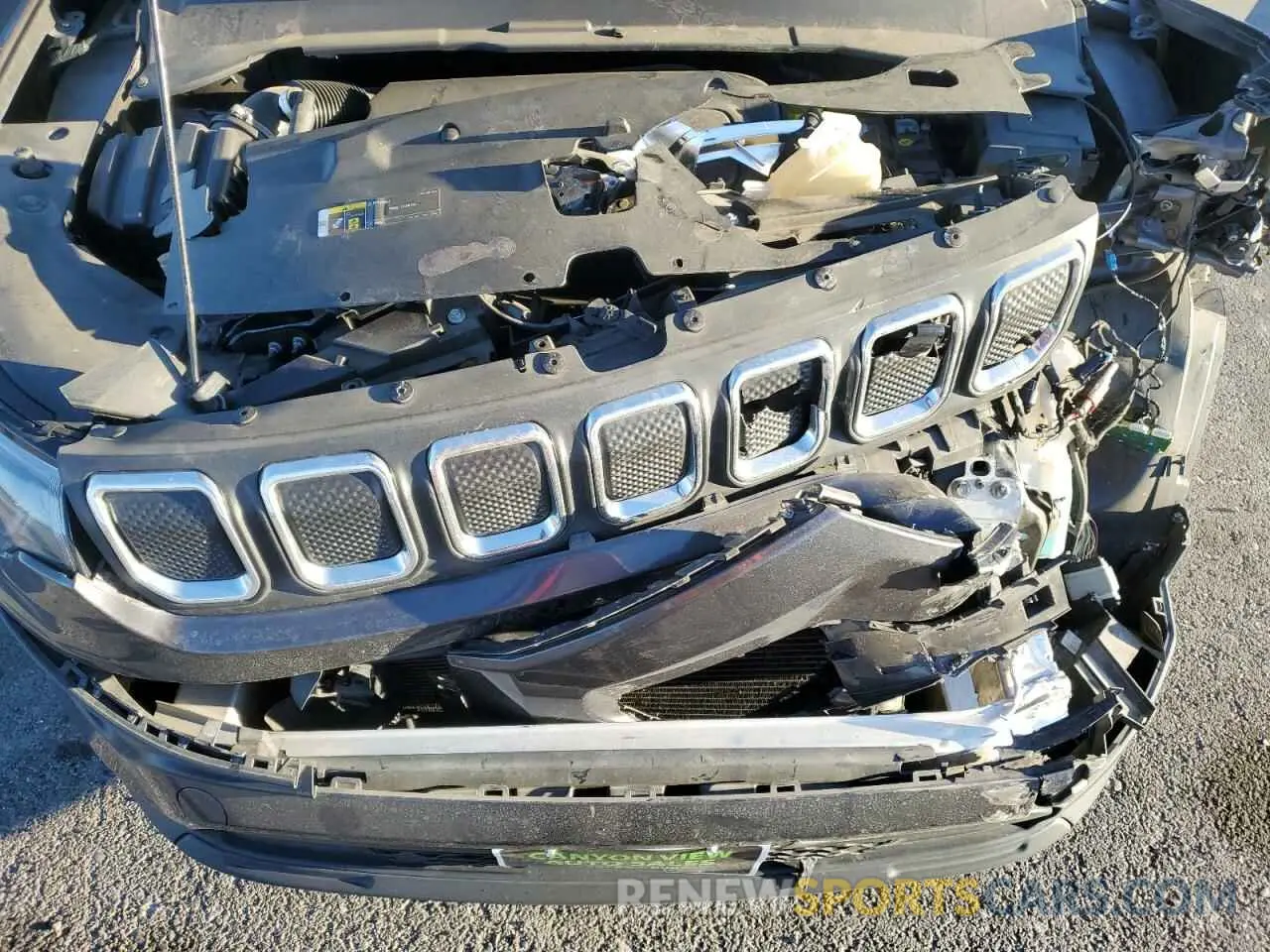 14 Photograph of a damaged car 3C4NJDBB5NT161351 JEEP COMPASS 2022