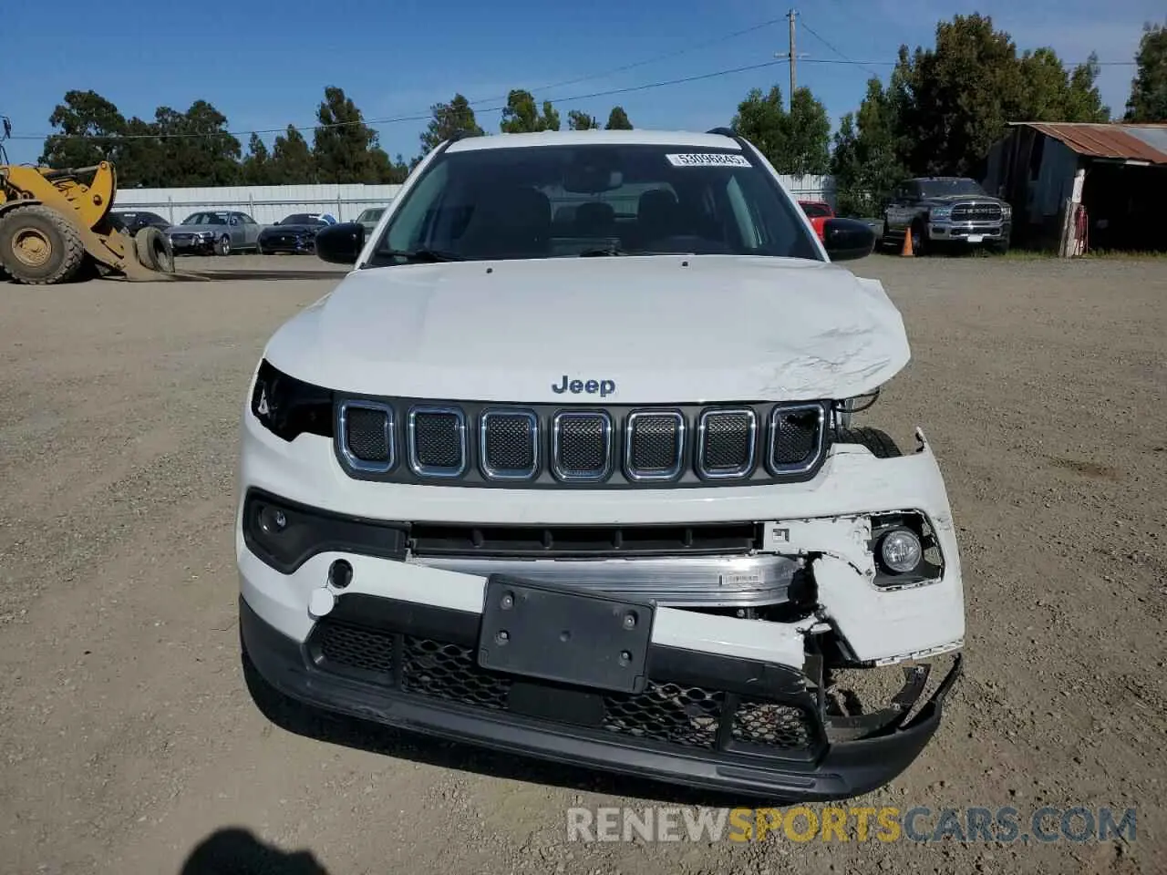 5 Photograph of a damaged car 3C4NJDBB5NT166176 JEEP COMPASS 2022