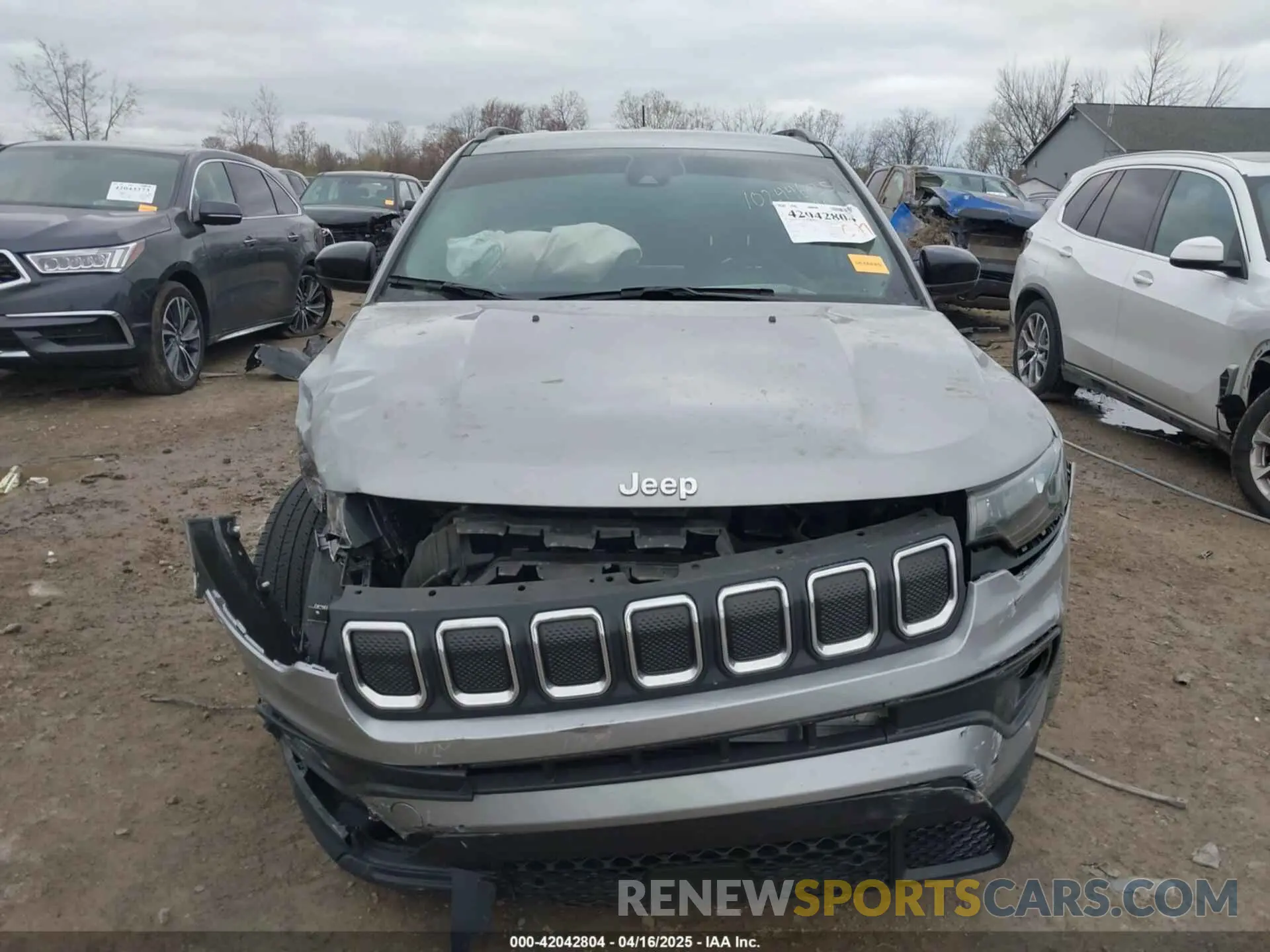 6 Photograph of a damaged car 3C4NJDBB5NT216798 JEEP COMPASS 2022