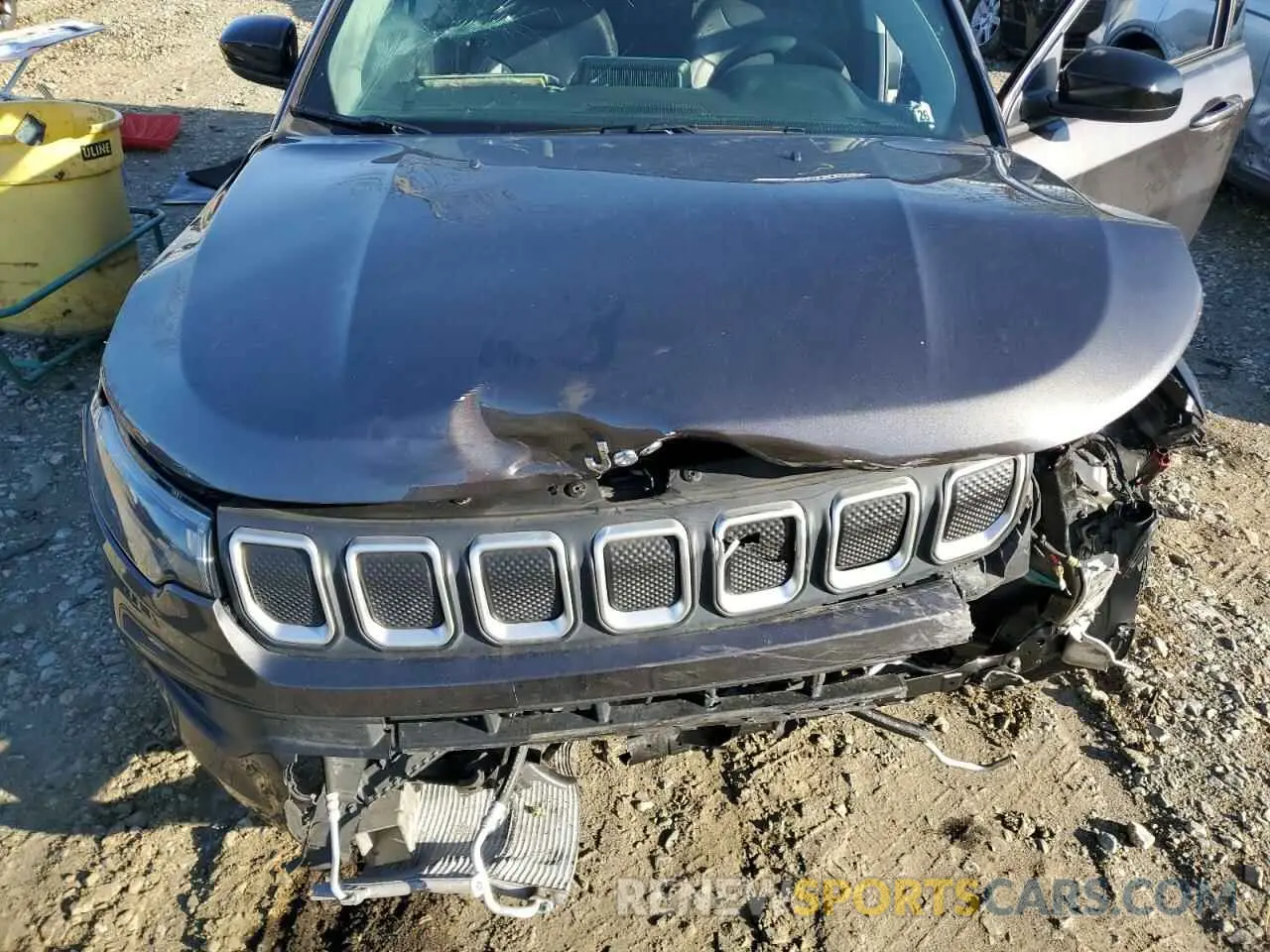 14 Photograph of a damaged car 3C4NJDBB6NT107119 JEEP COMPASS 2022