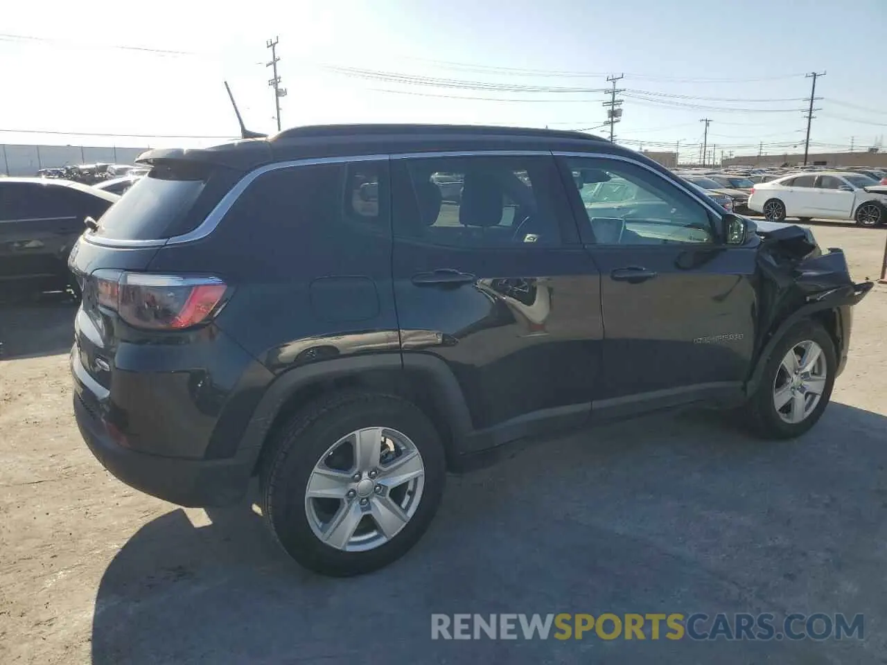 3 Photograph of a damaged car 3C4NJDBB6NT151038 JEEP COMPASS 2022