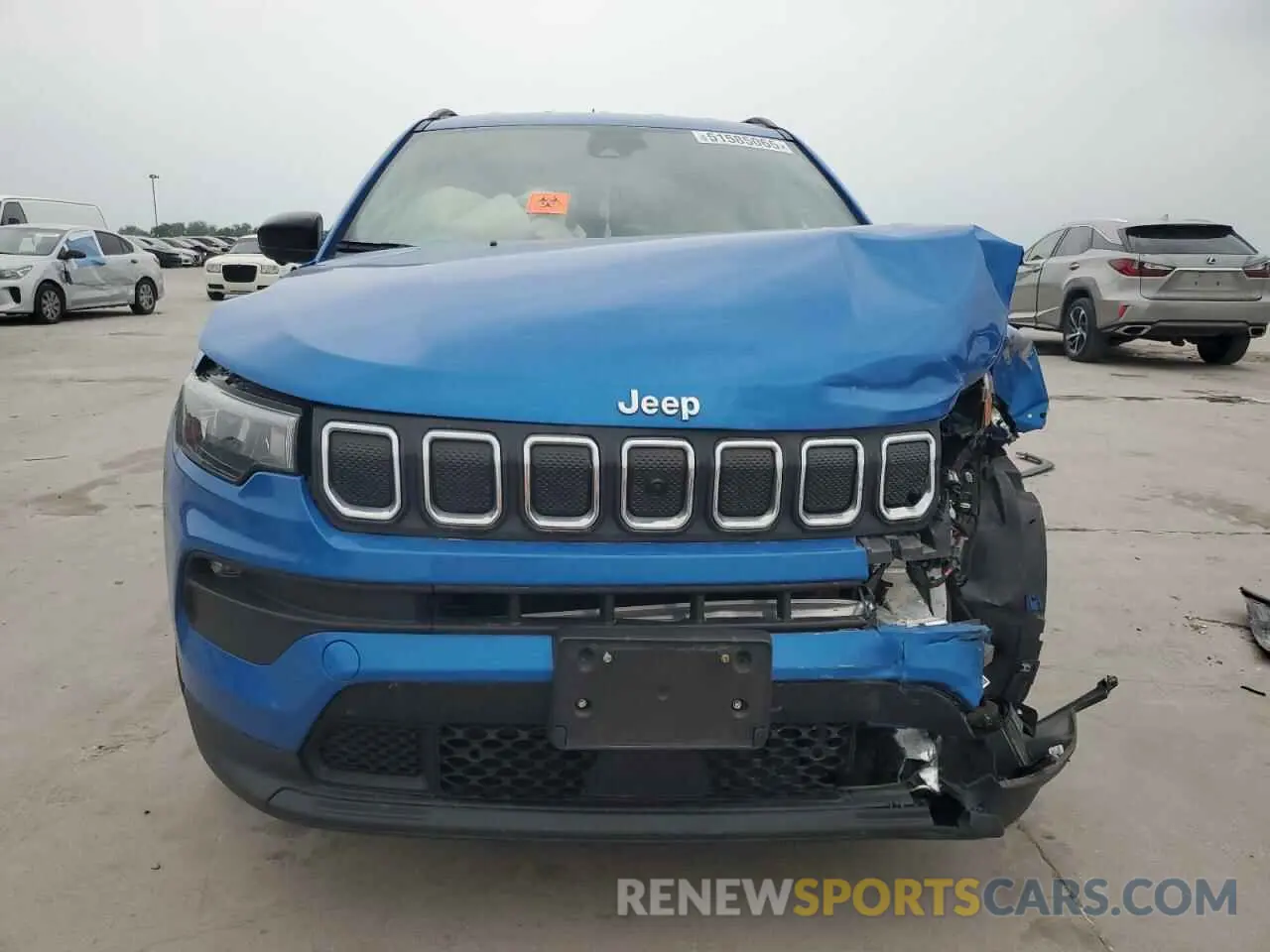5 Photograph of a damaged car 3C4NJDBB6NT217667 JEEP COMPASS 2022