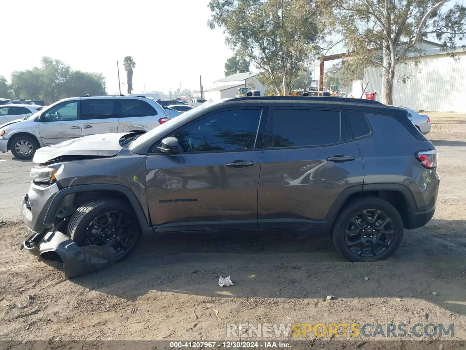 14 Photograph of a damaged car 3C4NJDBB6NT227843 JEEP COMPASS 2022