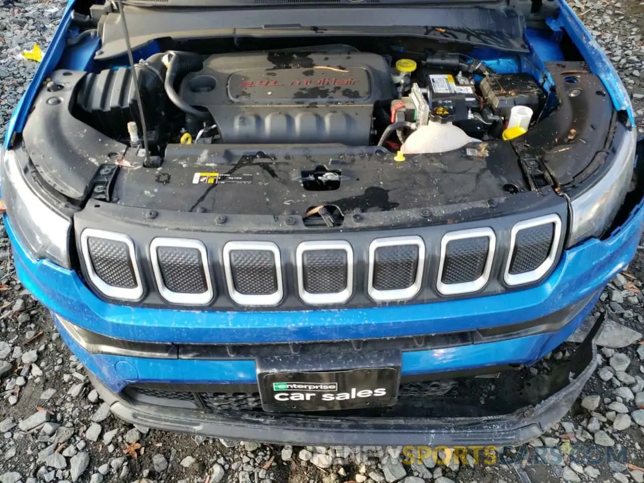 12 Photograph of a damaged car 3C4NJDBB7NT122230 JEEP COMPASS 2022