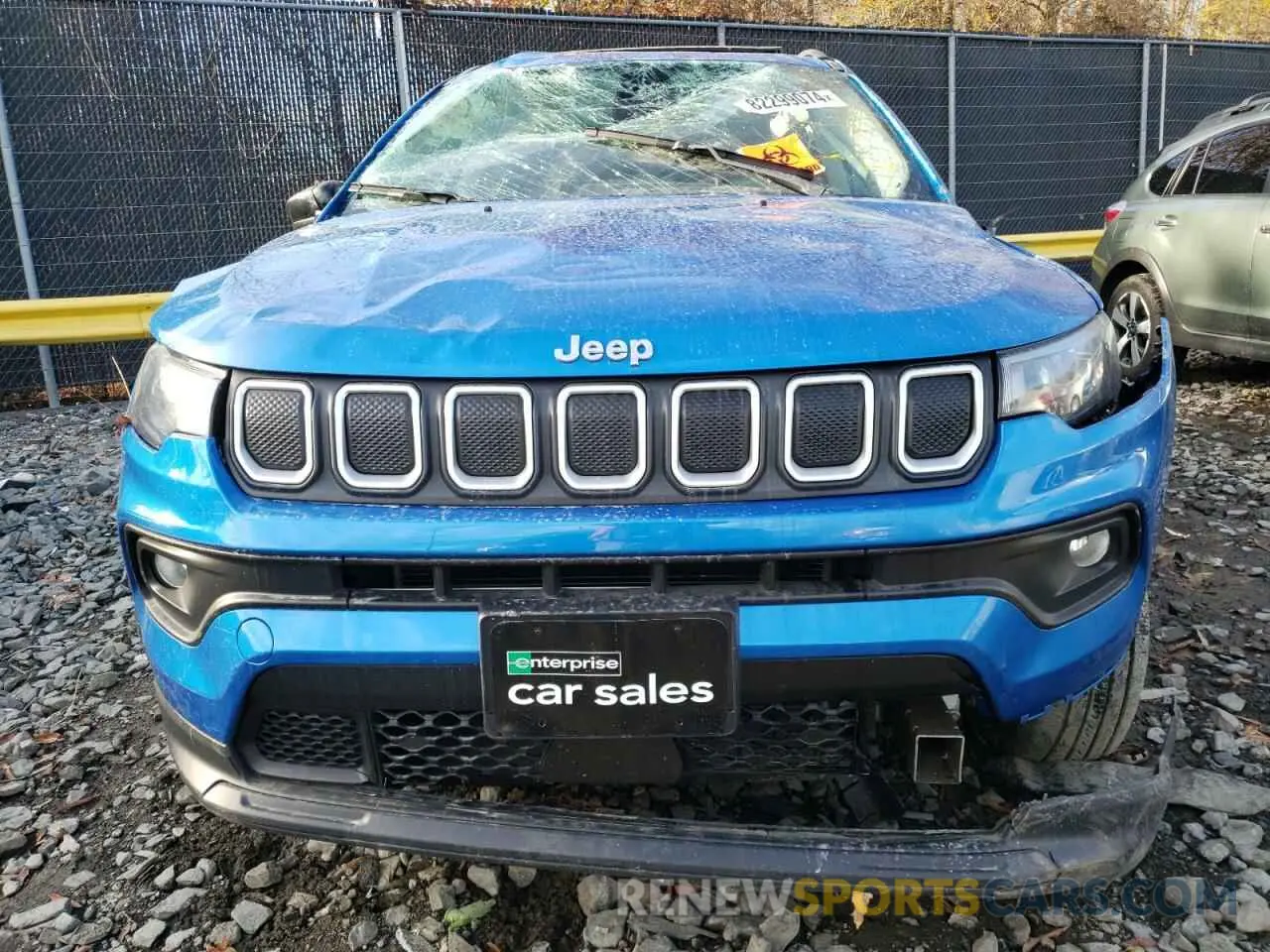 5 Photograph of a damaged car 3C4NJDBB7NT122230 JEEP COMPASS 2022